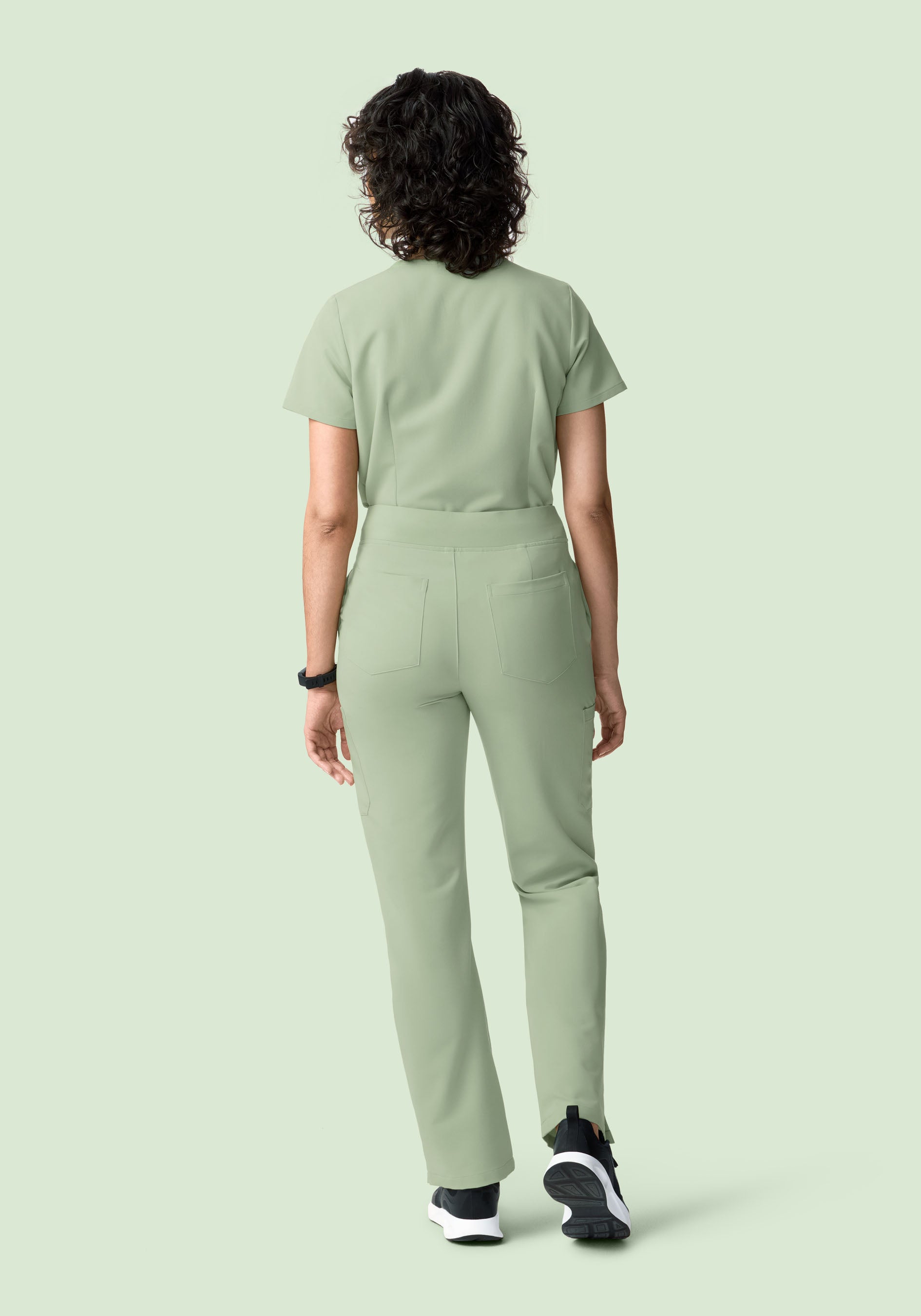 9 Pocket Cargo Pants Green Tea