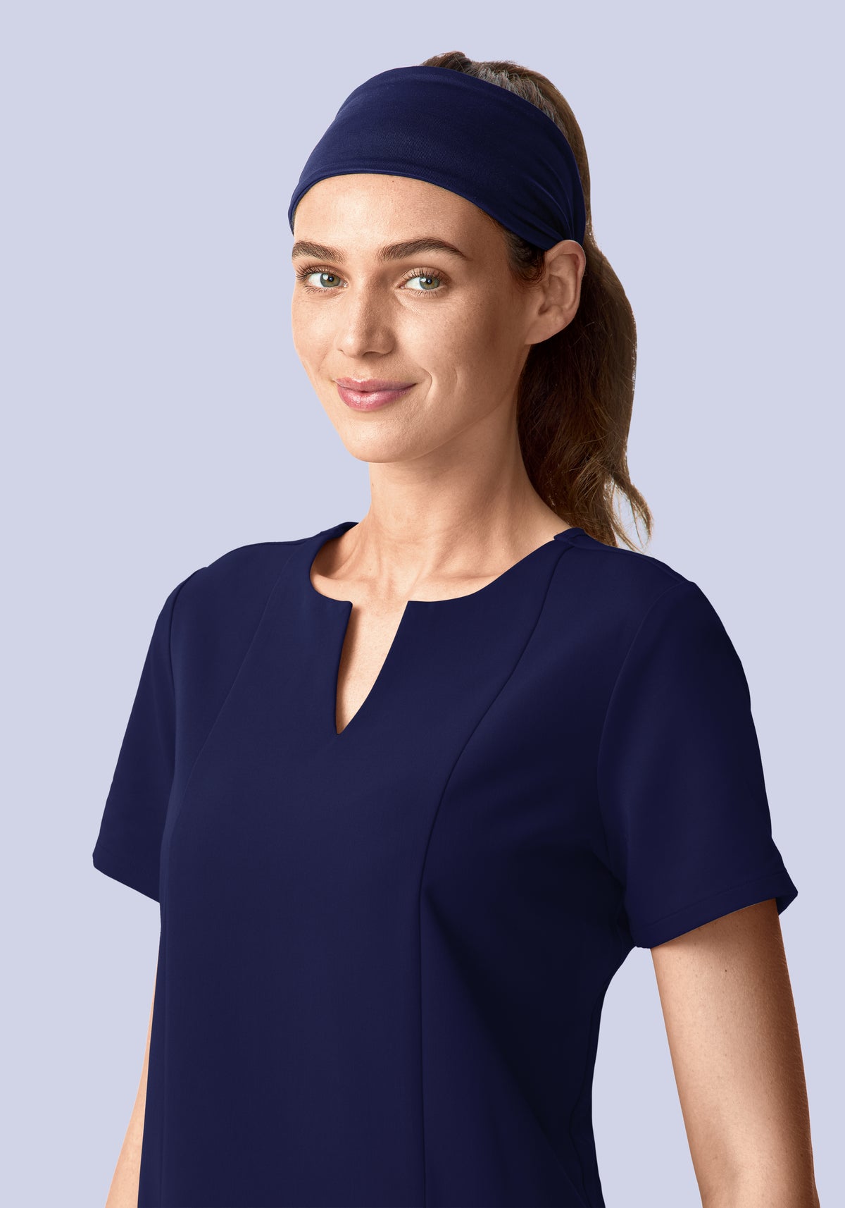 Non-Slip Headband Navy