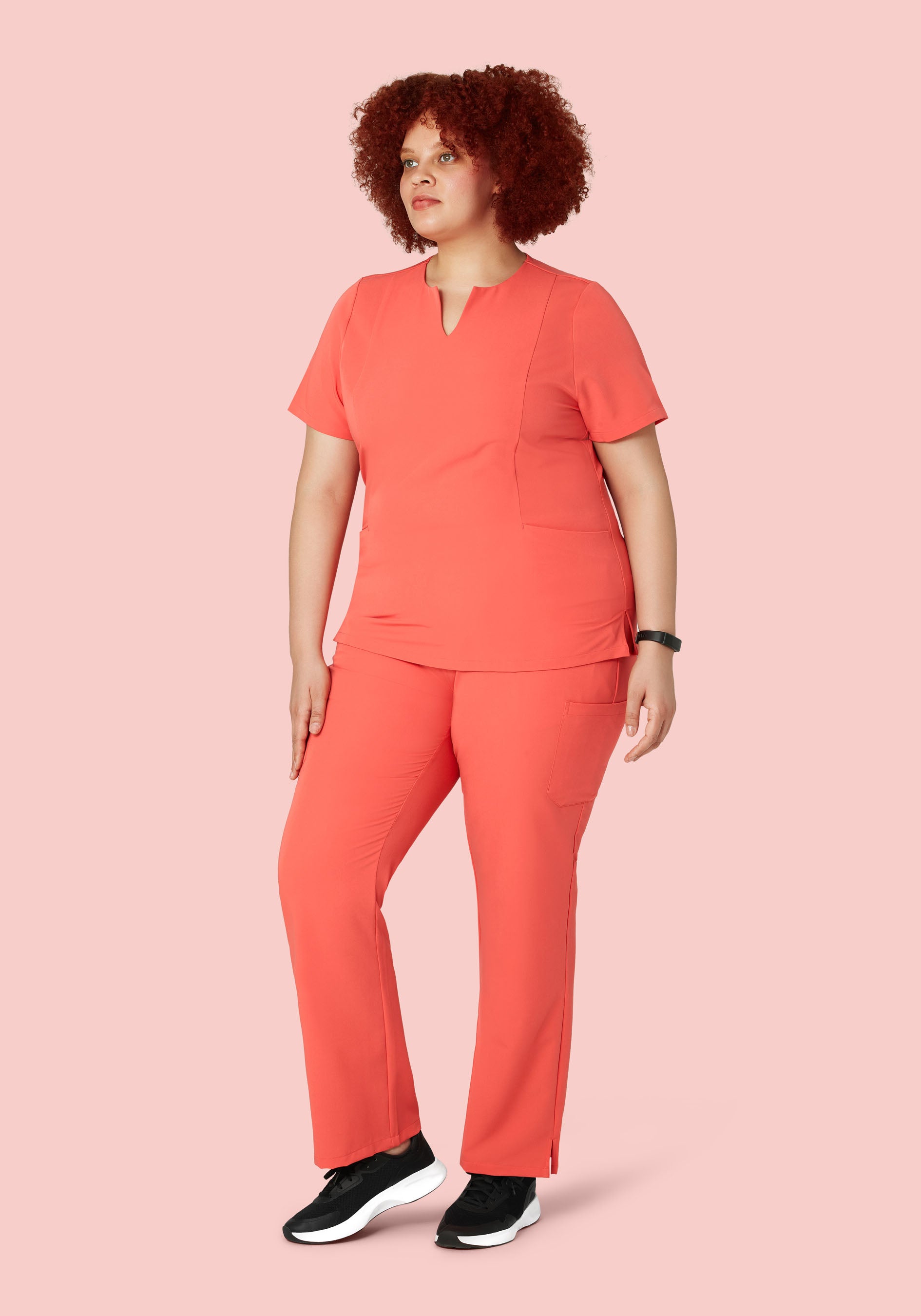 9 Pocket Cargo Pants Coral