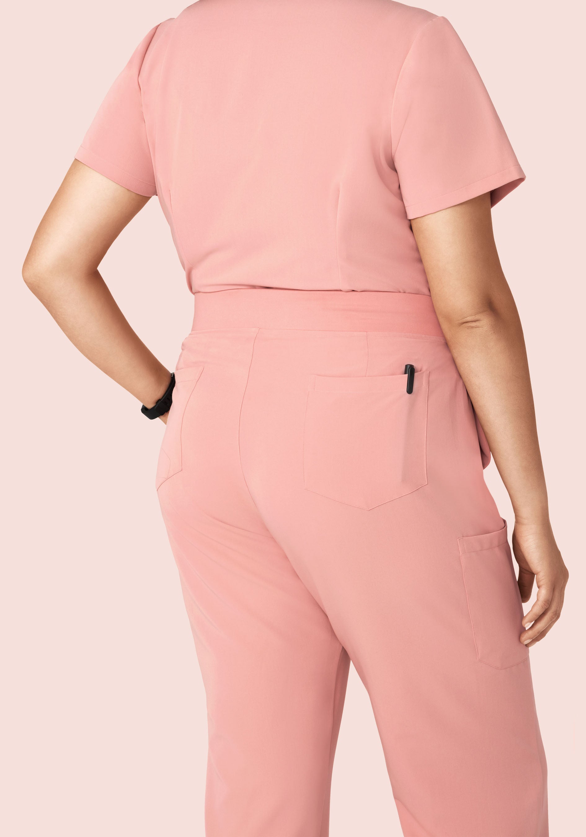 9 Pocket Cargo Pants Dusty Pink