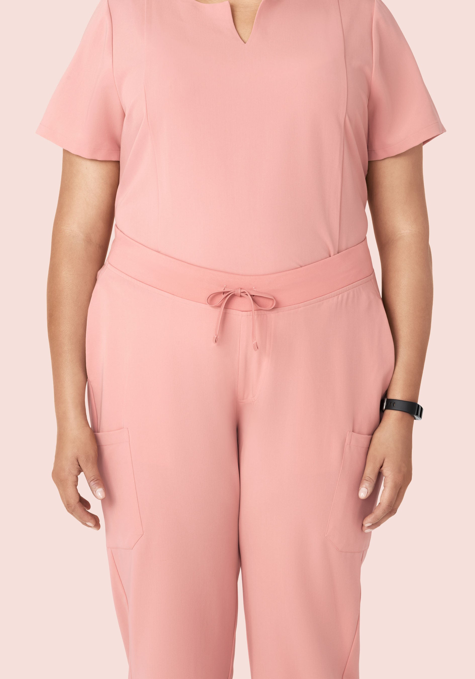 9 Pocket Cargo Pants Dusty Pink