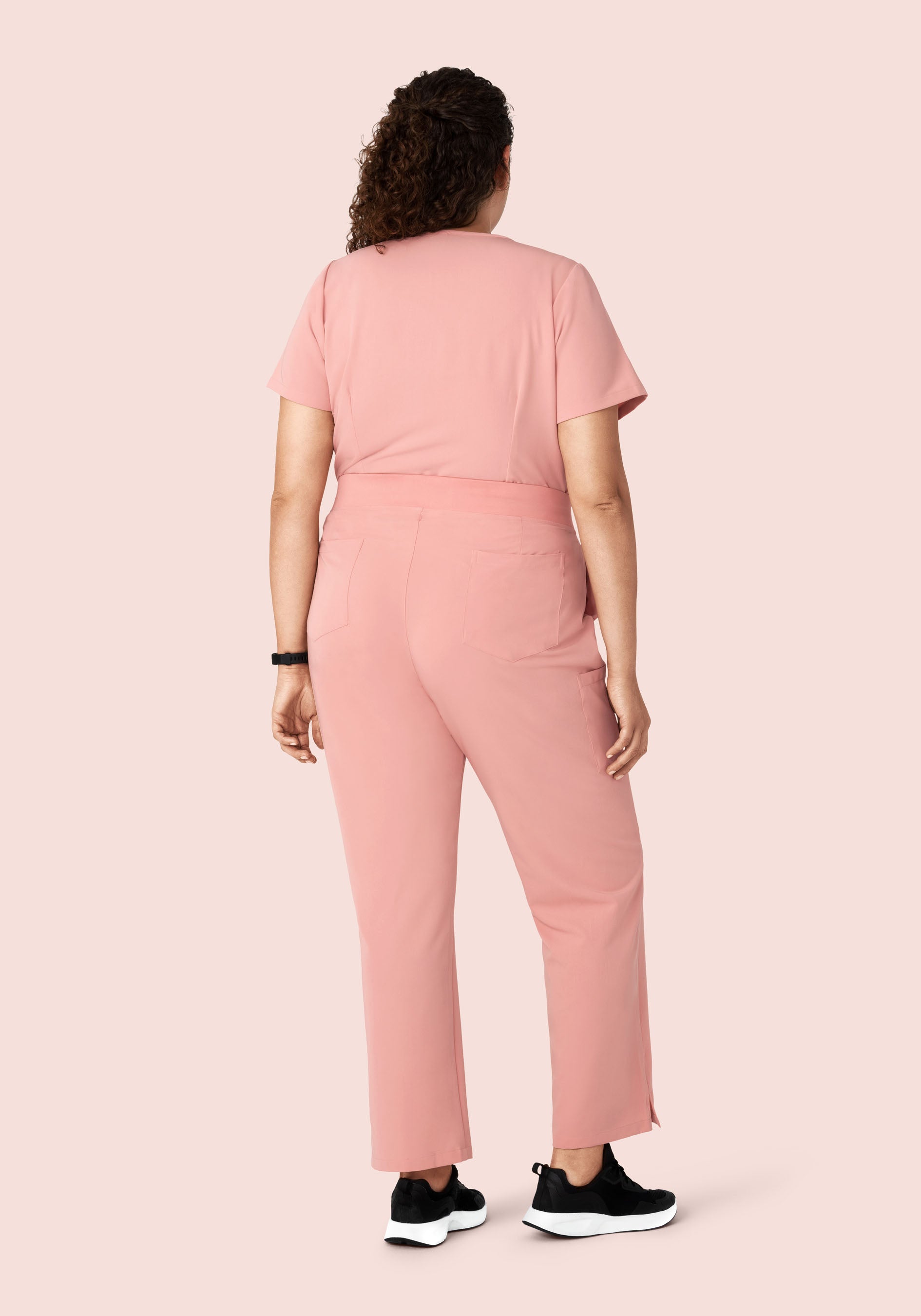 9 Pocket Cargo Pants Dusty Pink