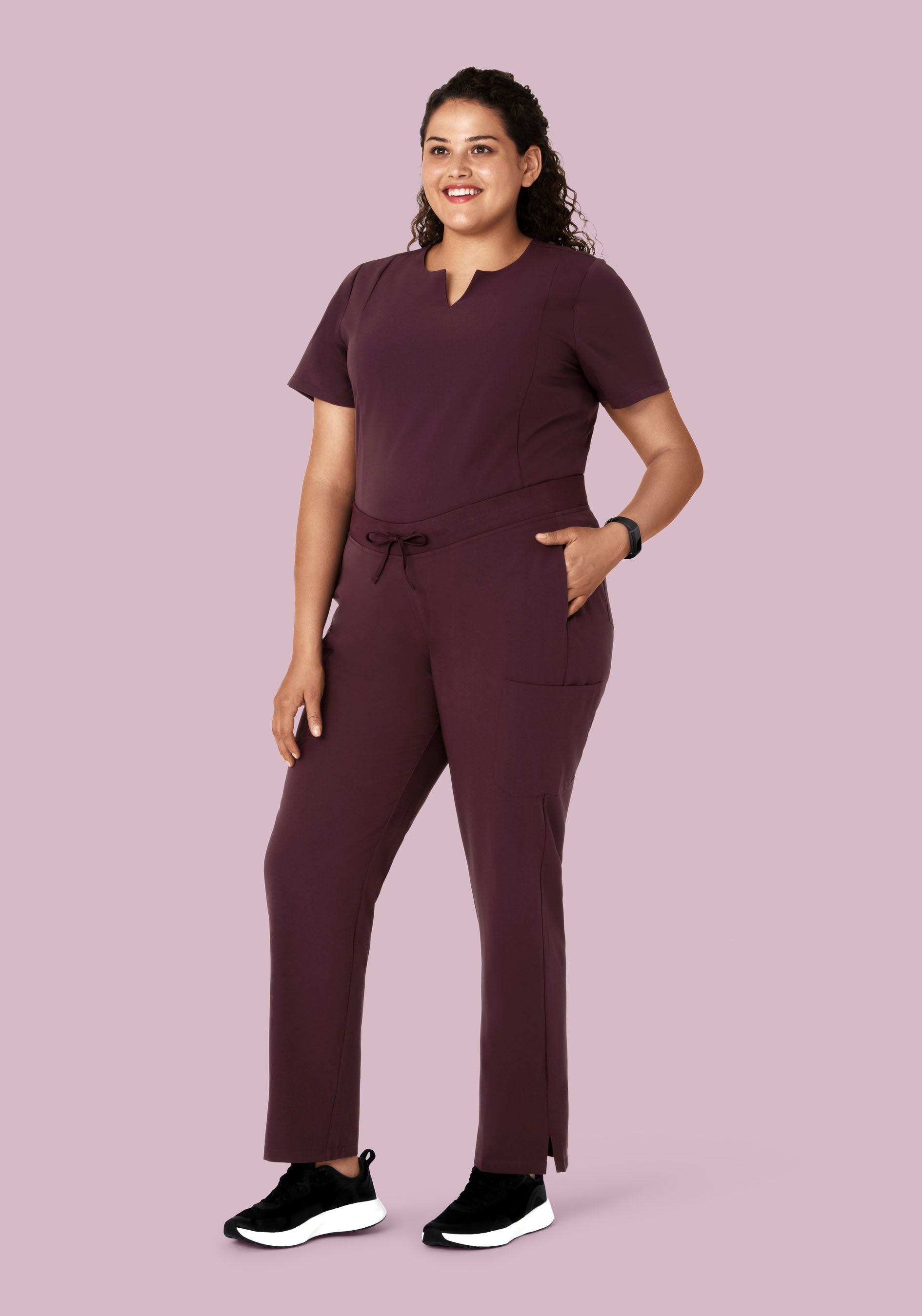 9 Pocket Cargo Pants Merlot