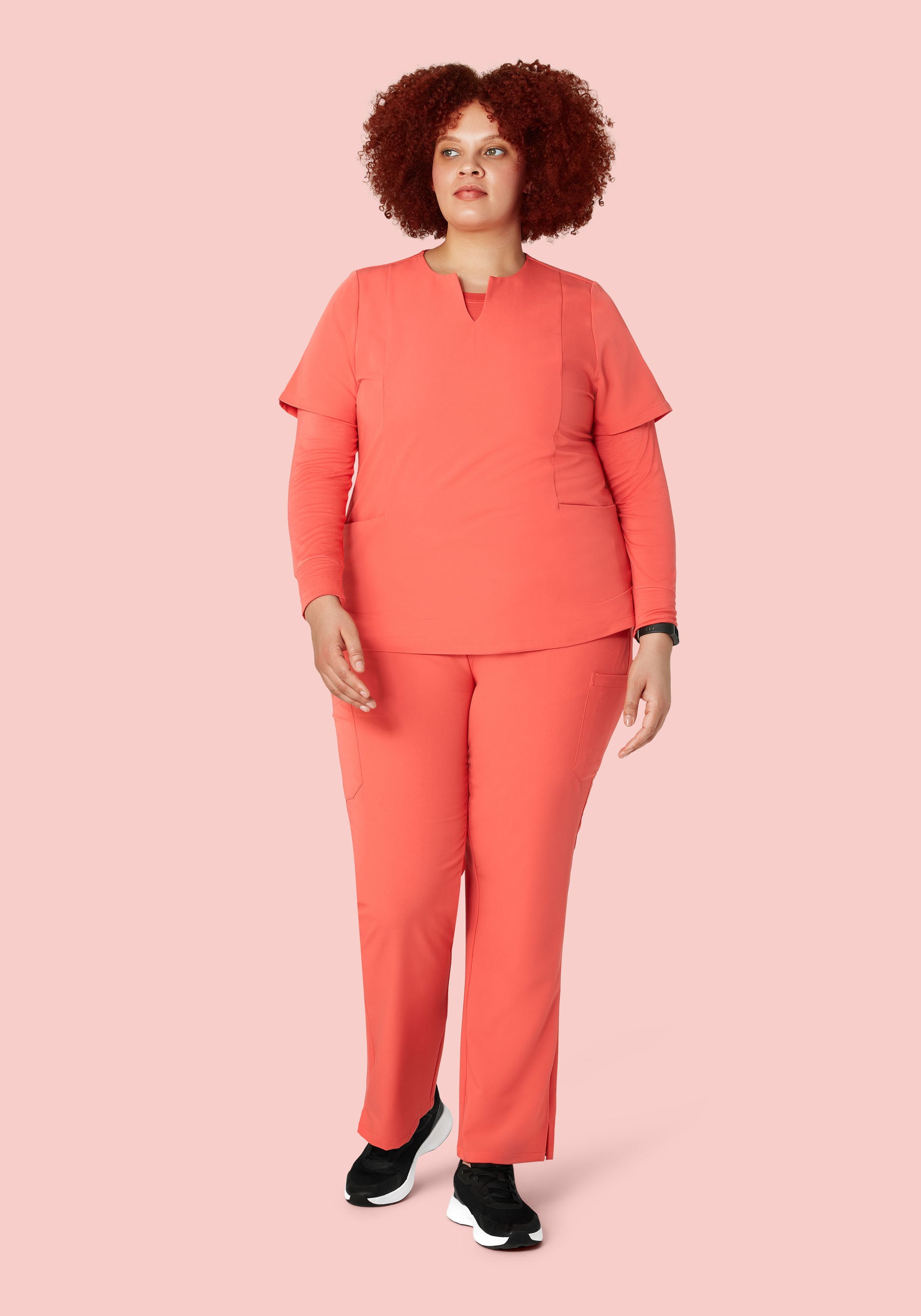 Women's Underscrubs Coral