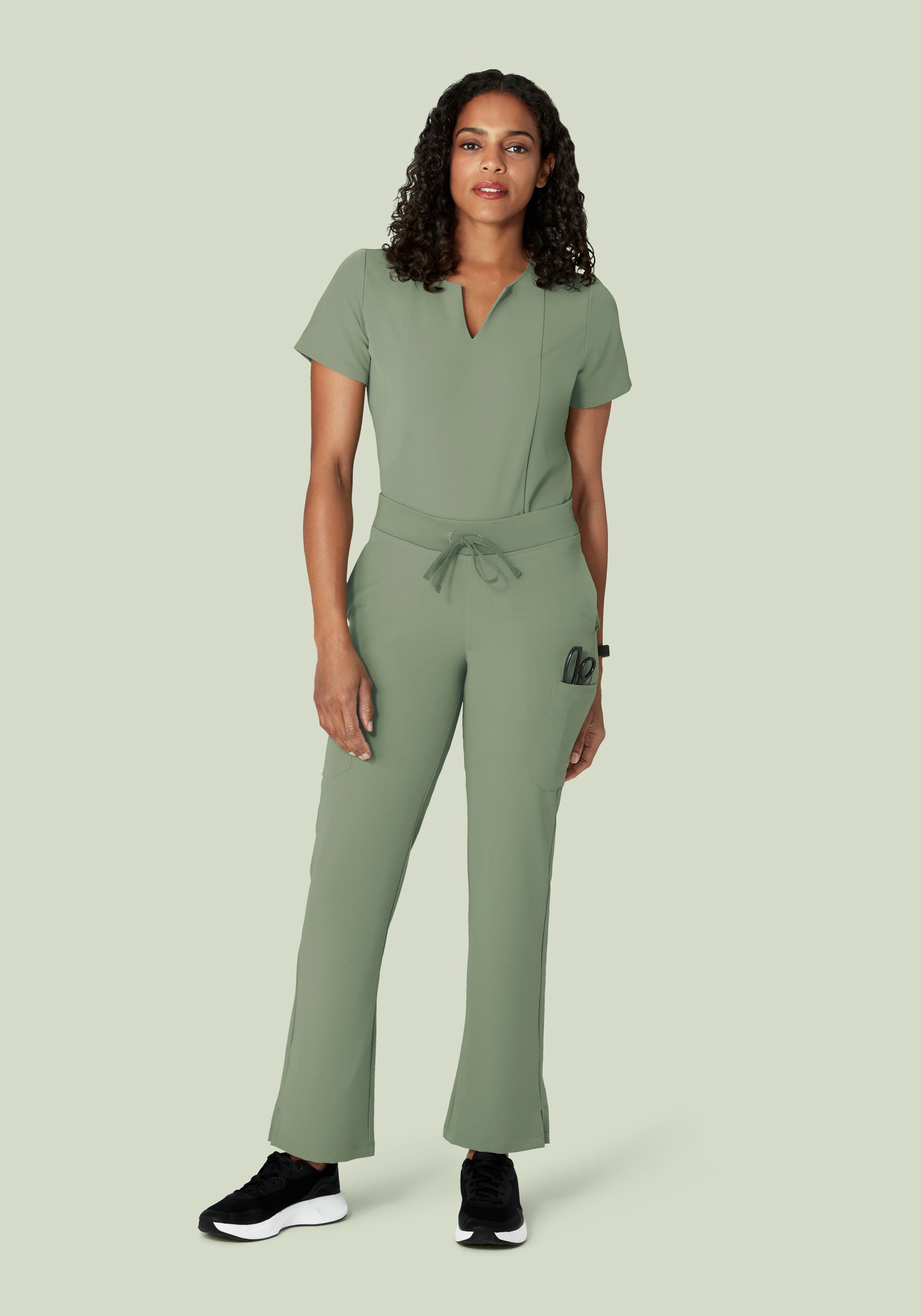 9 Pocket Cargo Pants Cool Sage