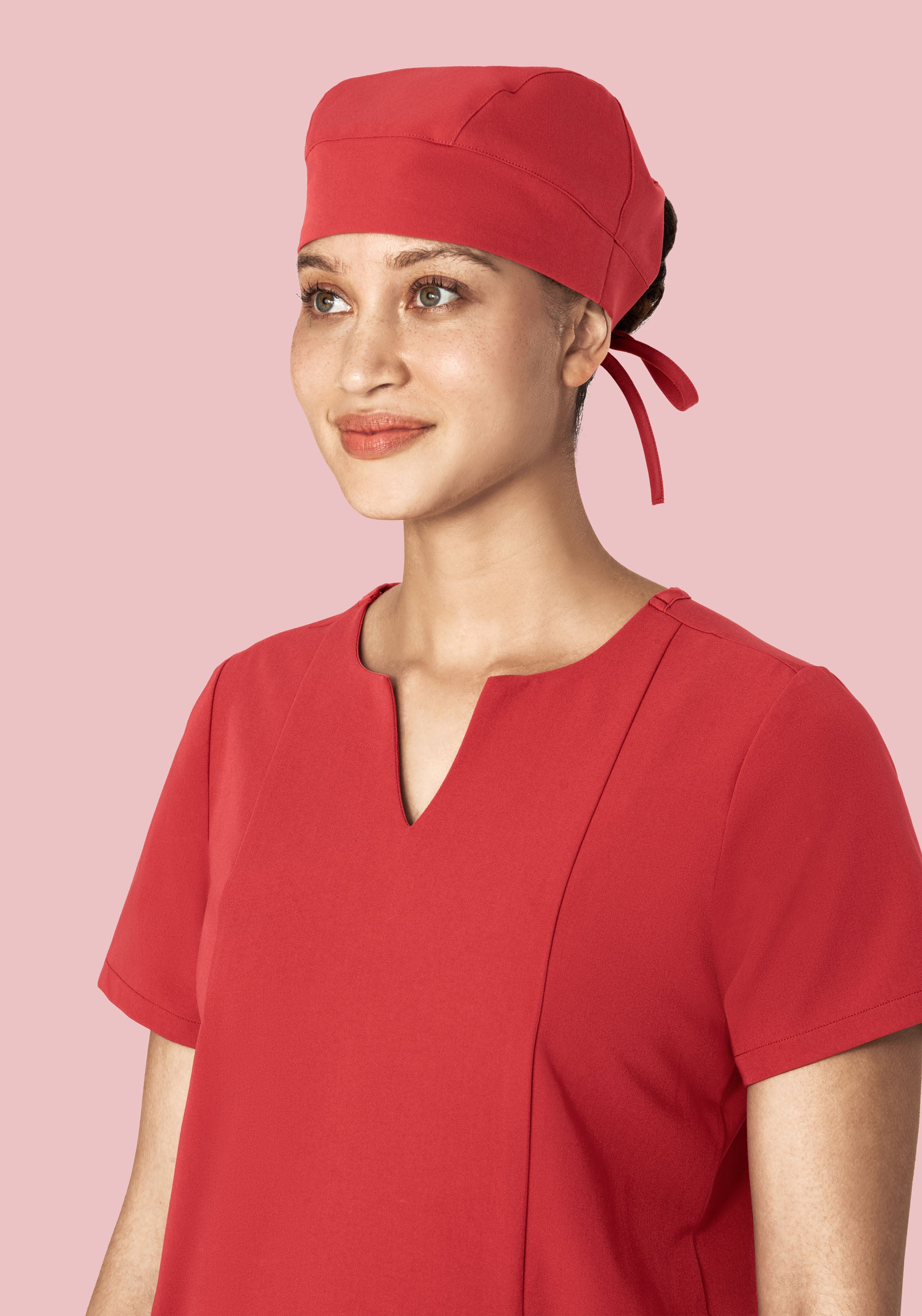 Contemporary Scrub Cap Cranberry