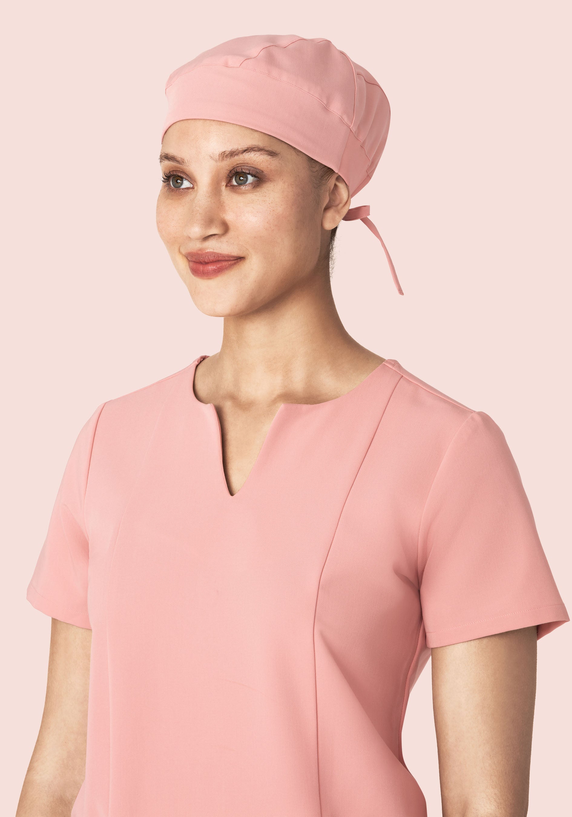 Contemporary Scrub Cap Dusty Pink