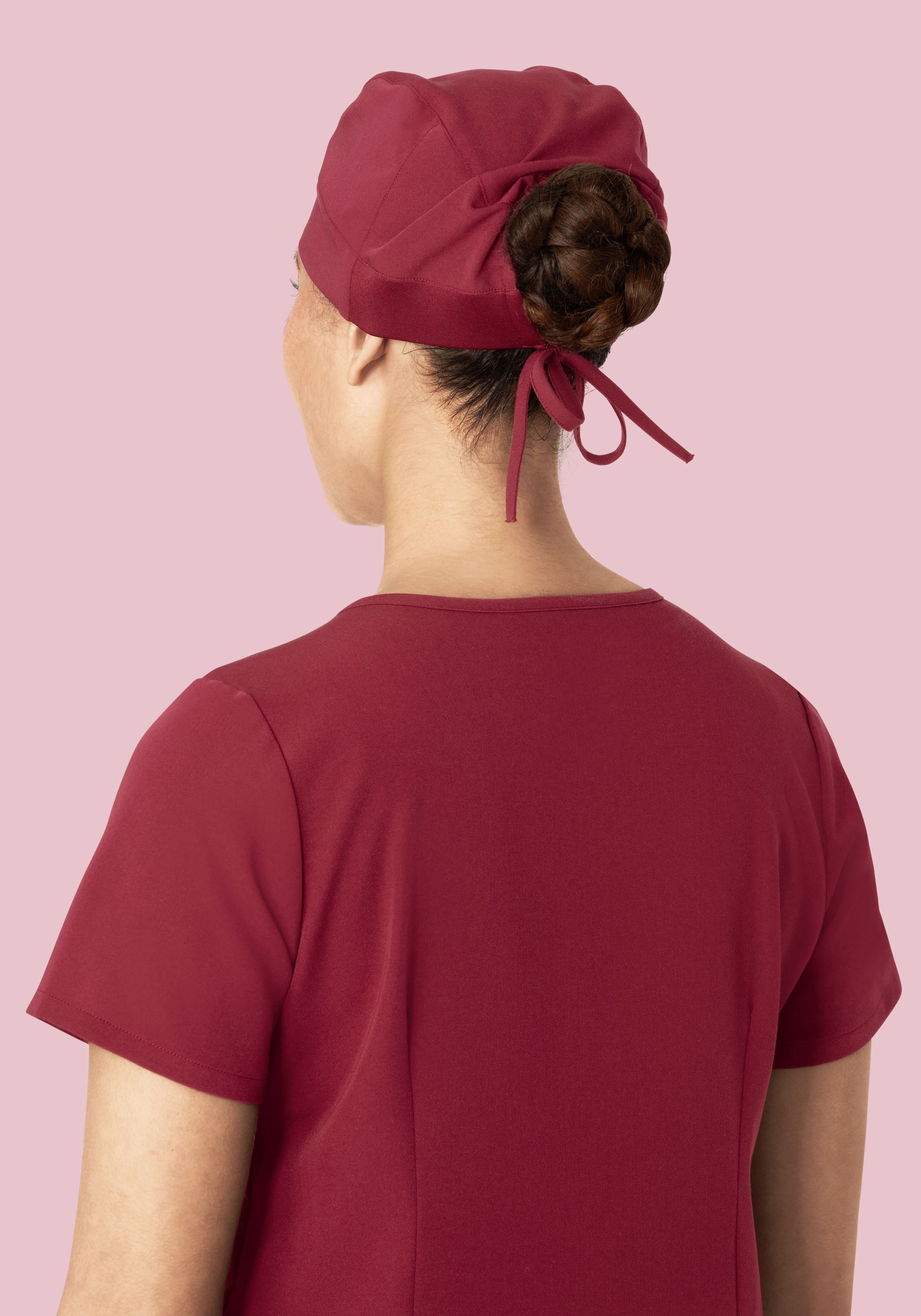 Contemporary Scrub Cap Garnet