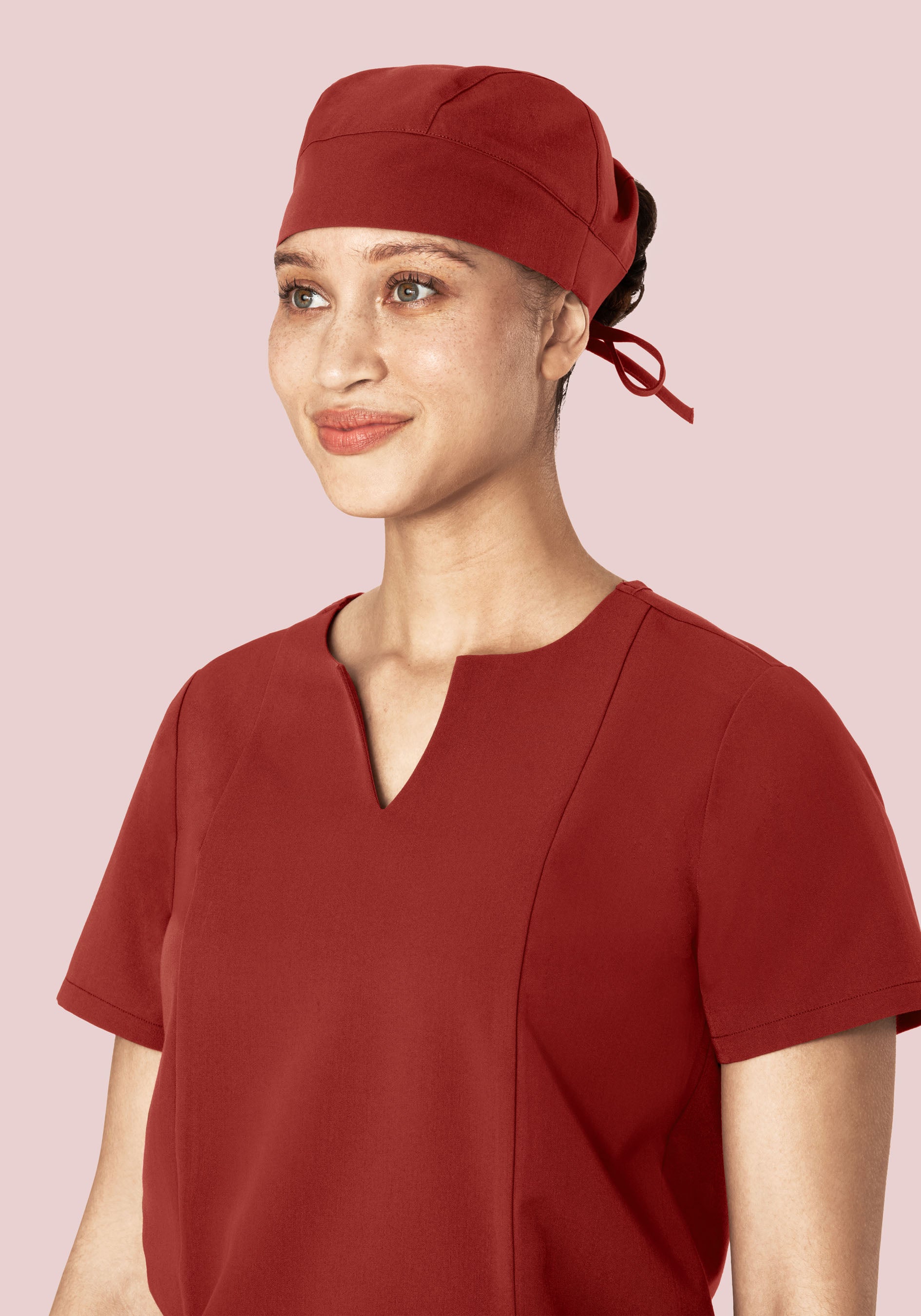 Contemporary Scrub Cap Rosewood
