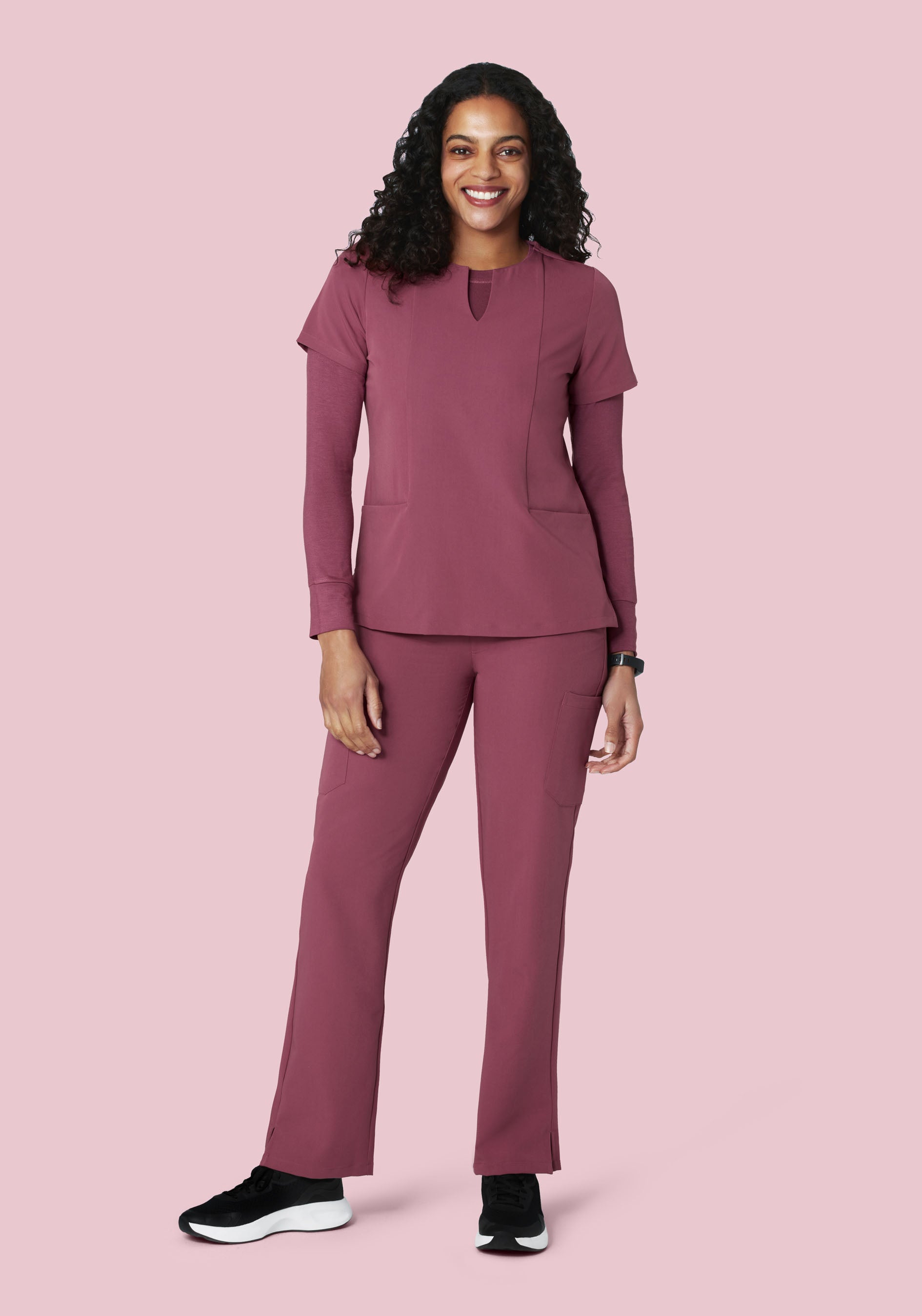Women's Underscrubs Deep Mauve