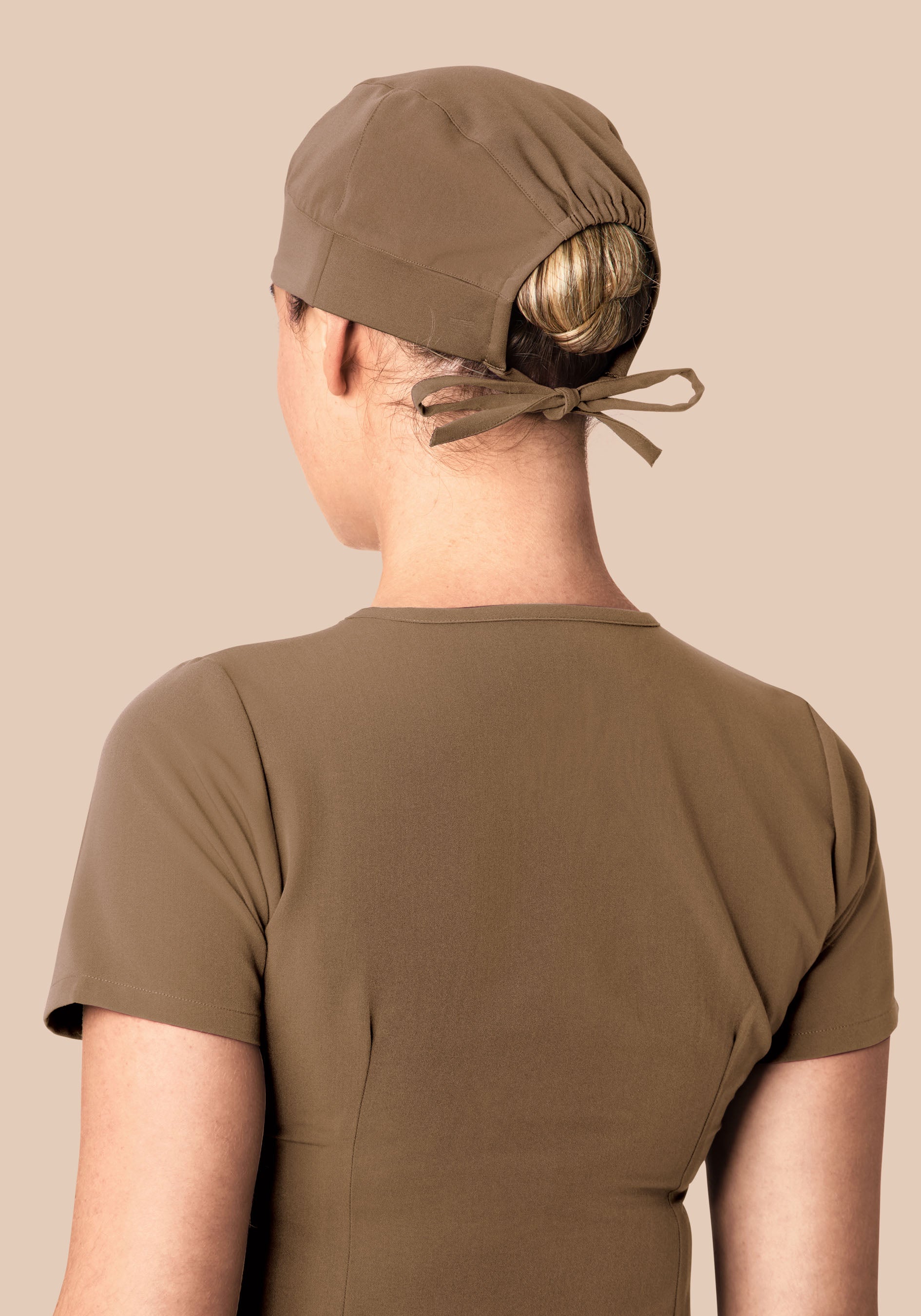 Contemporary Scrub Cap Ash Brown
