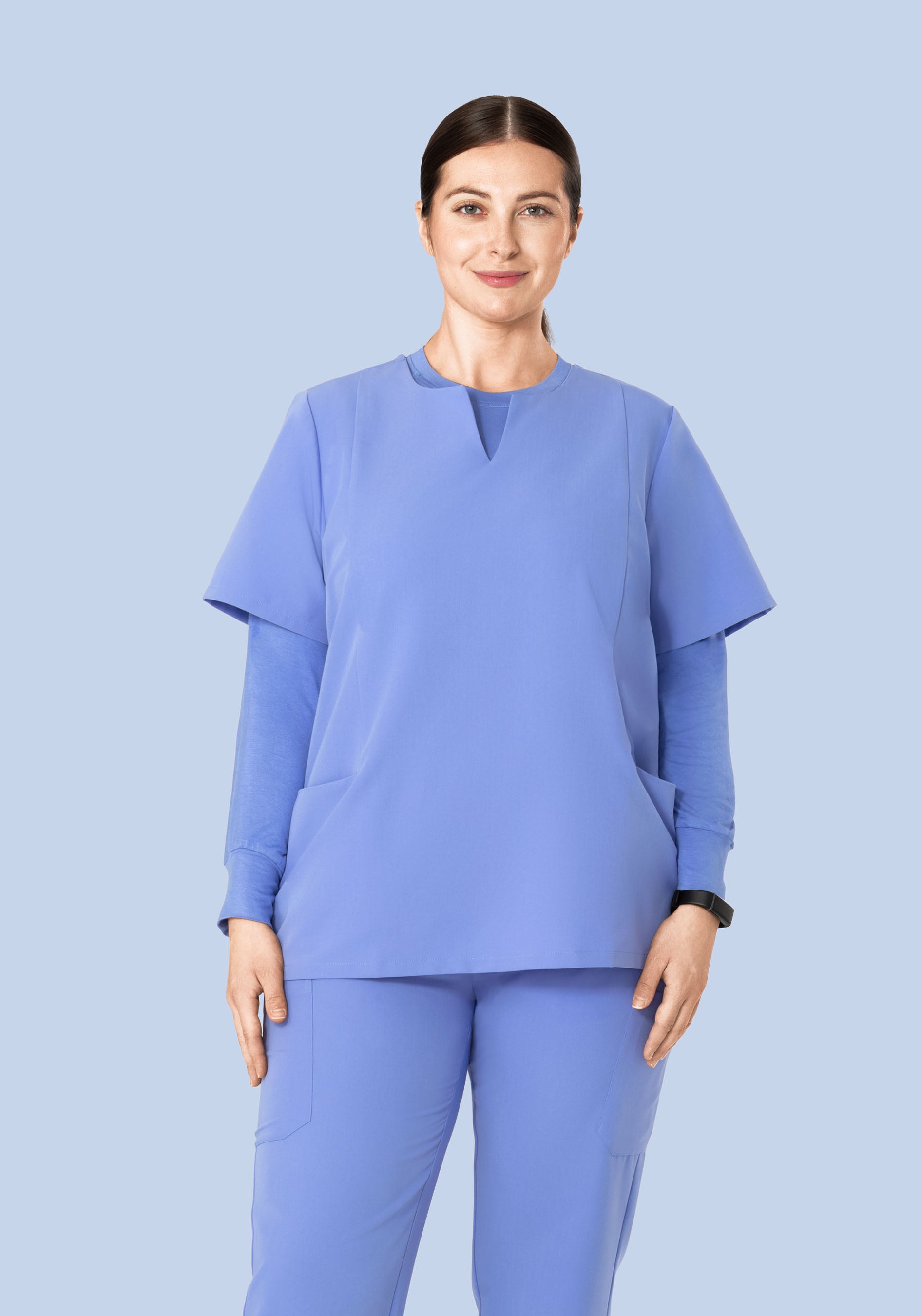 Women's Underscrubs French Blue