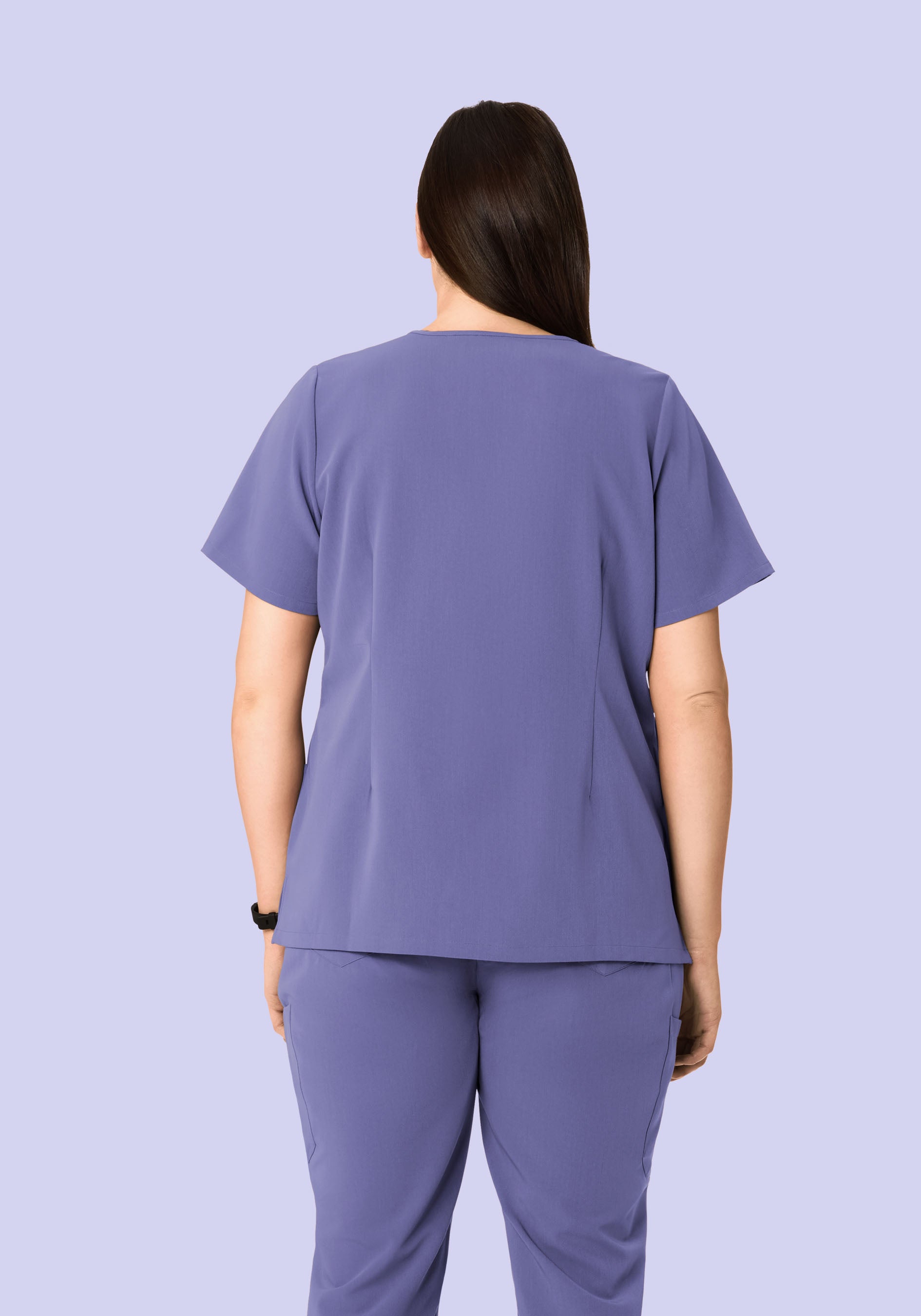 5 Pocket Notch Neck Top Nightshade