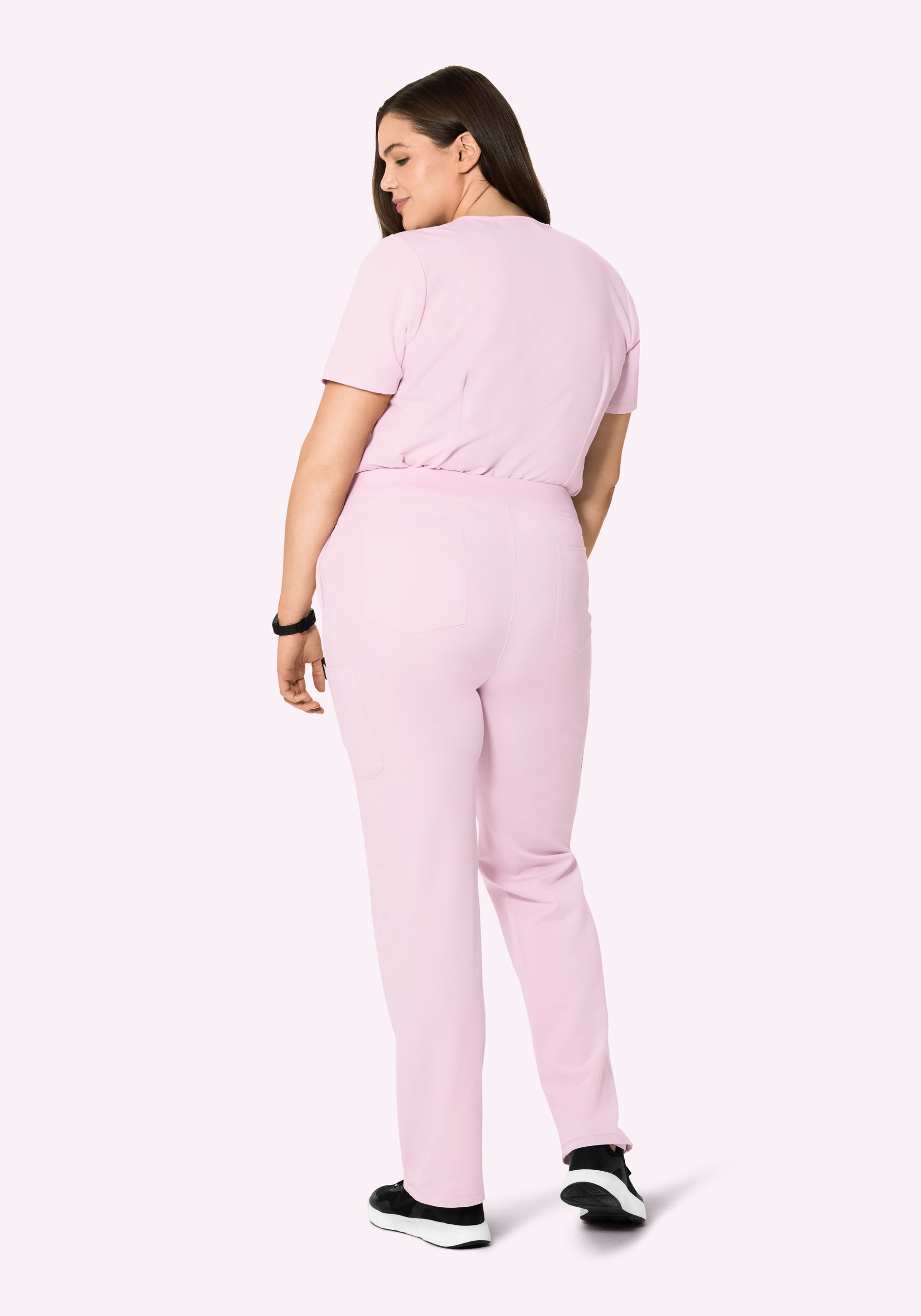 9 Pocket Cargo Pants Misty Rose