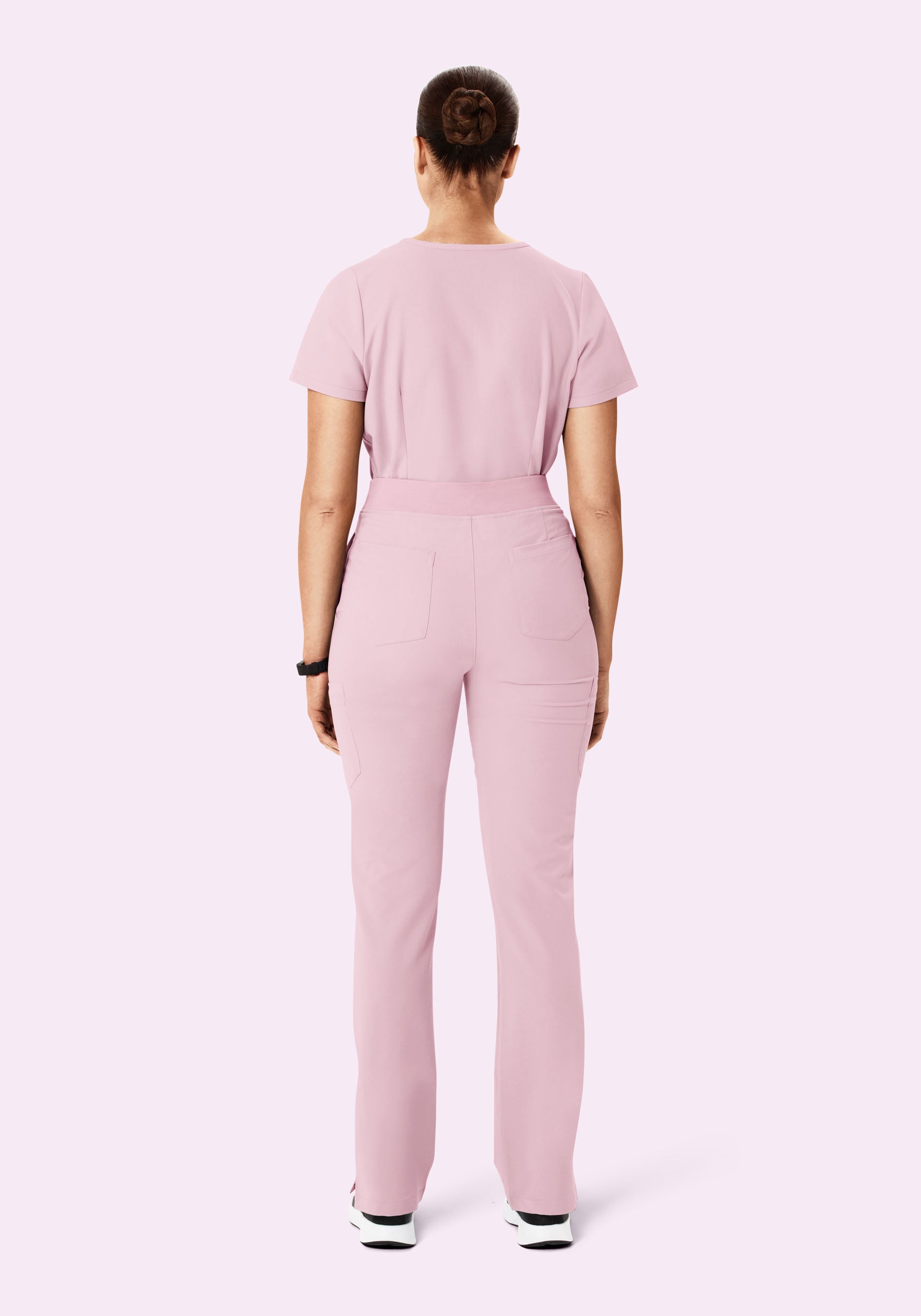 9 Pocket Cargo Pants Pink Pearl