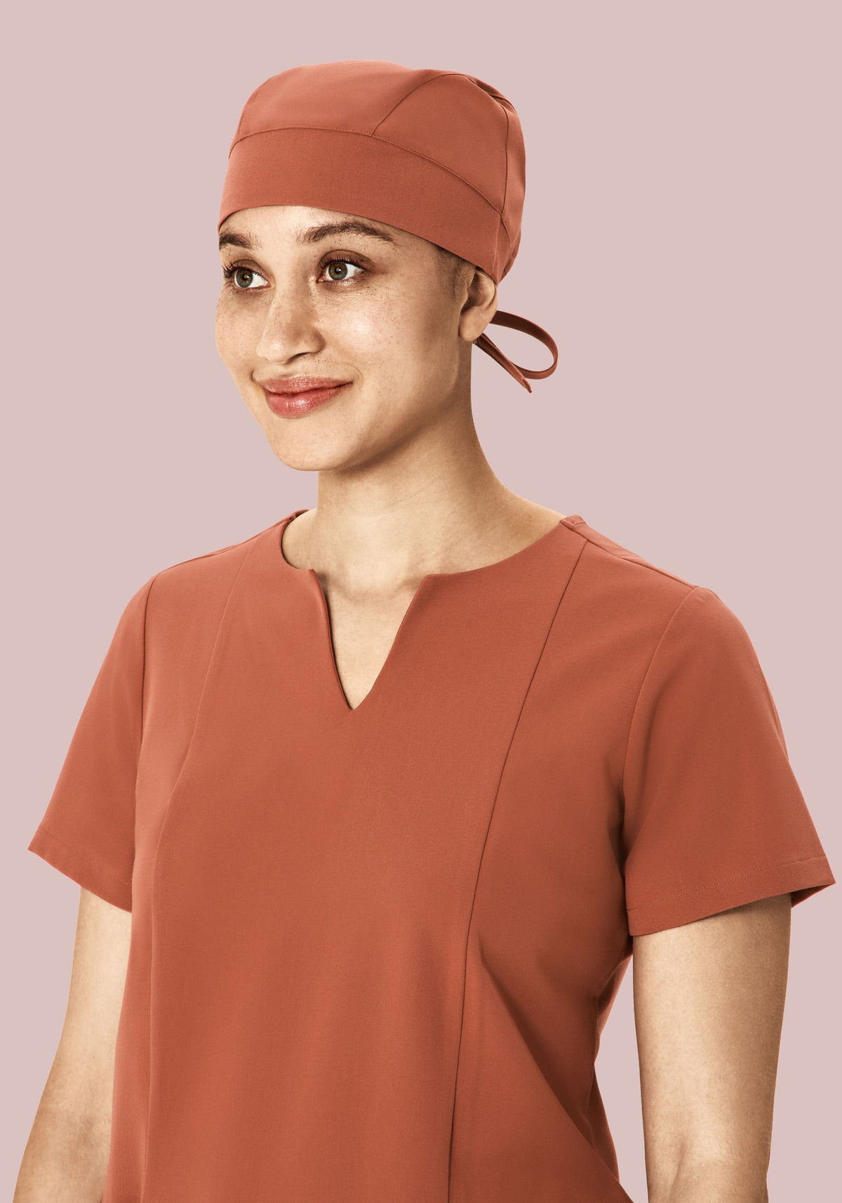 Contemporary Scrub Cap Chestnut
