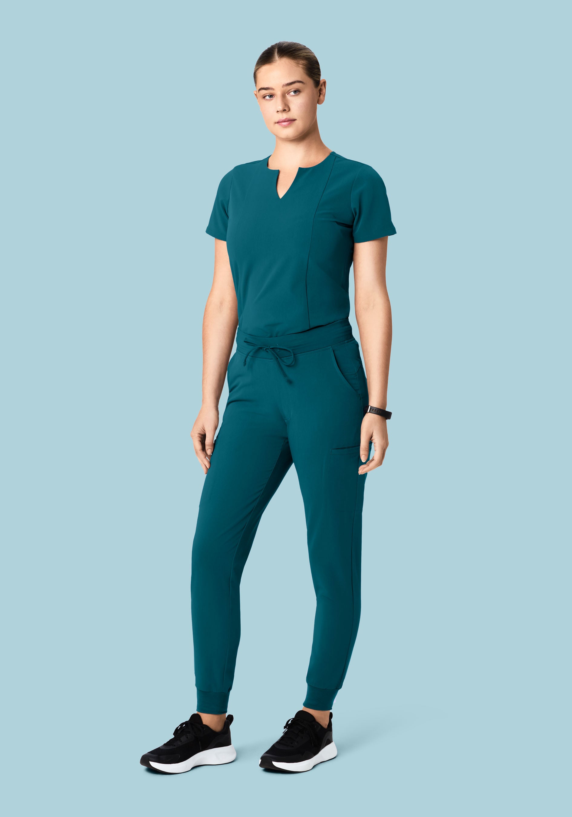 11 Pocket Joggers Caribbean Blue