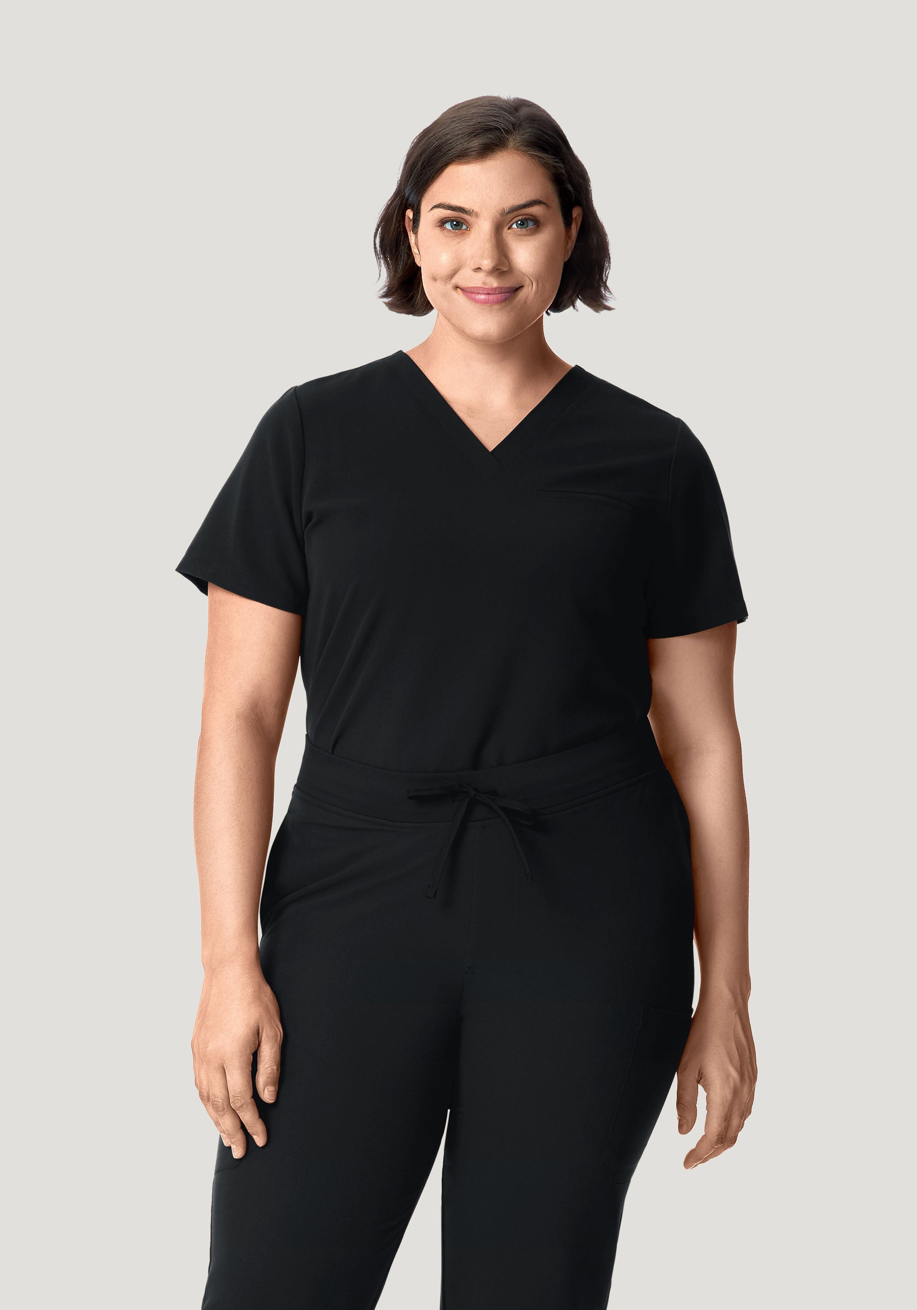 One Pocket Top Black