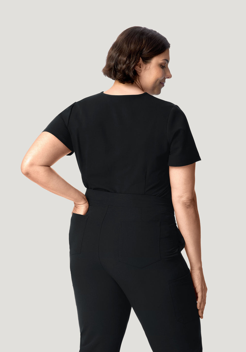 One Pocket Top Black