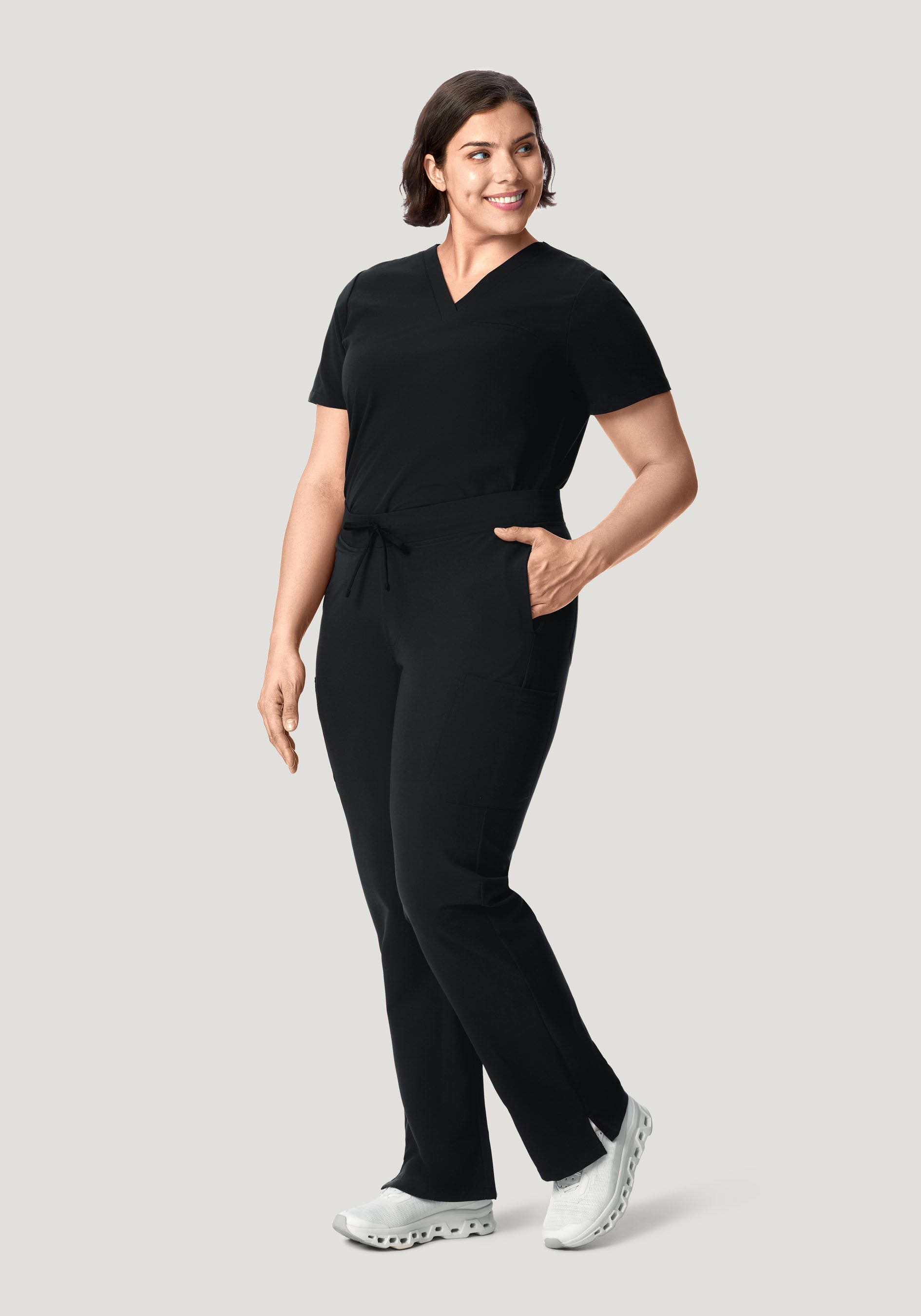 One Pocket Top Black
