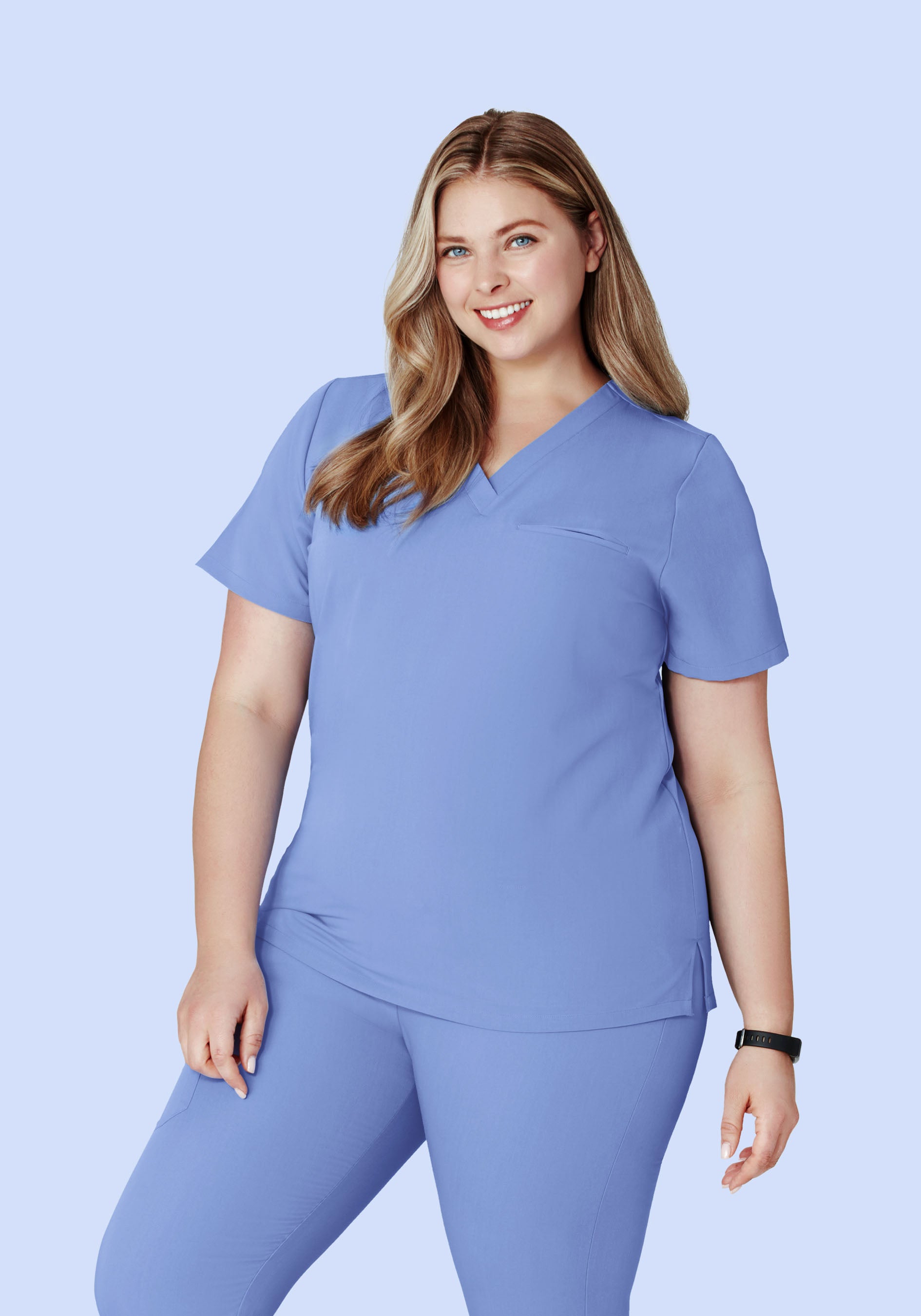 One Pocket Top Coastline Blue