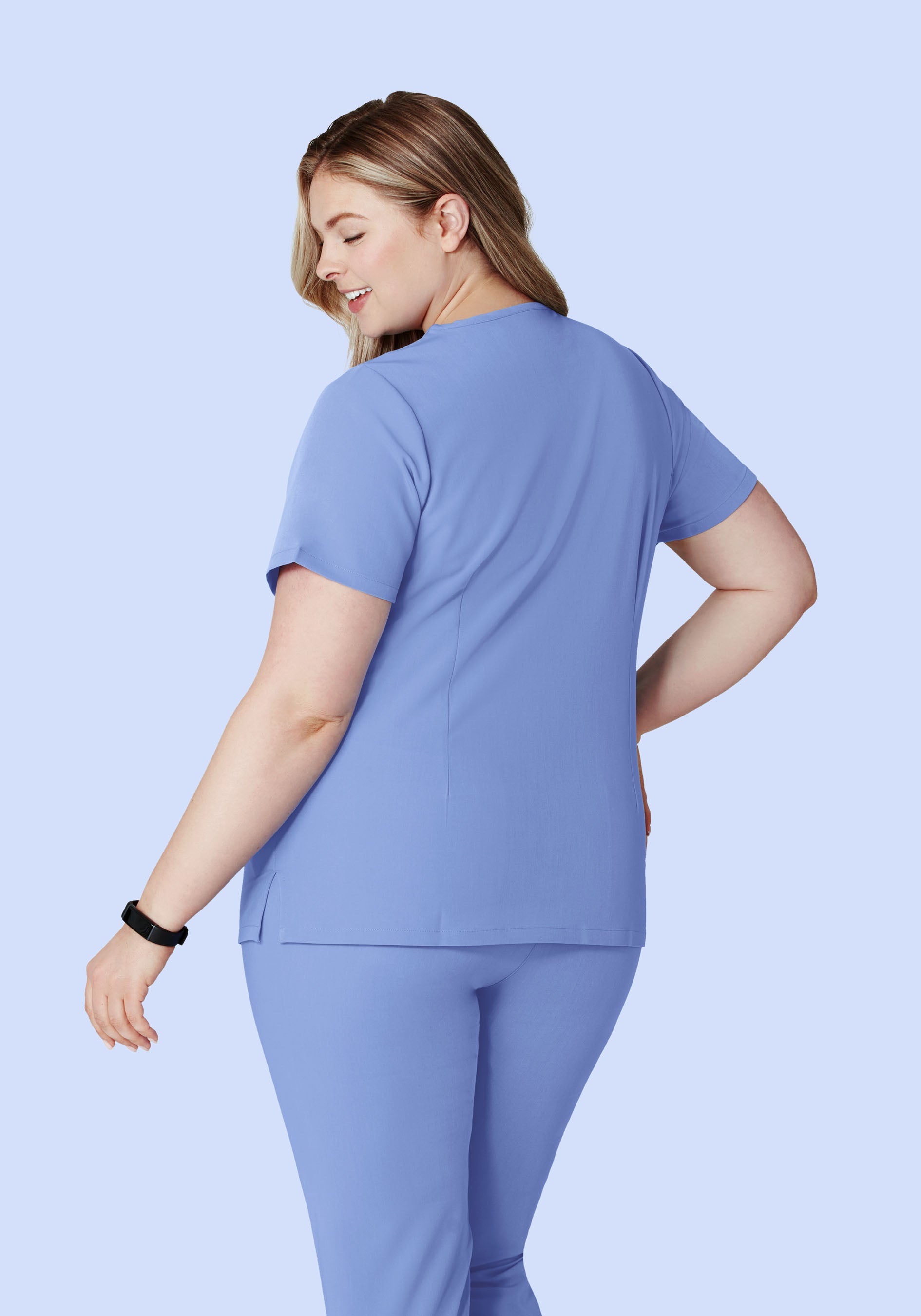 One Pocket Top Coastline Blue