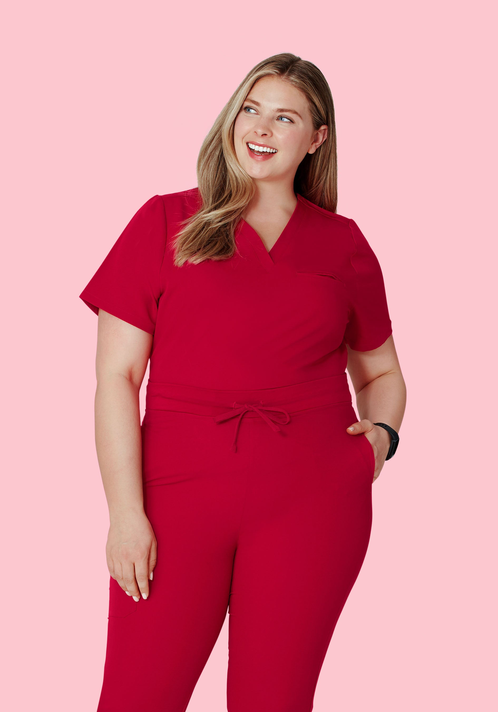 One Pocket Top Crimson