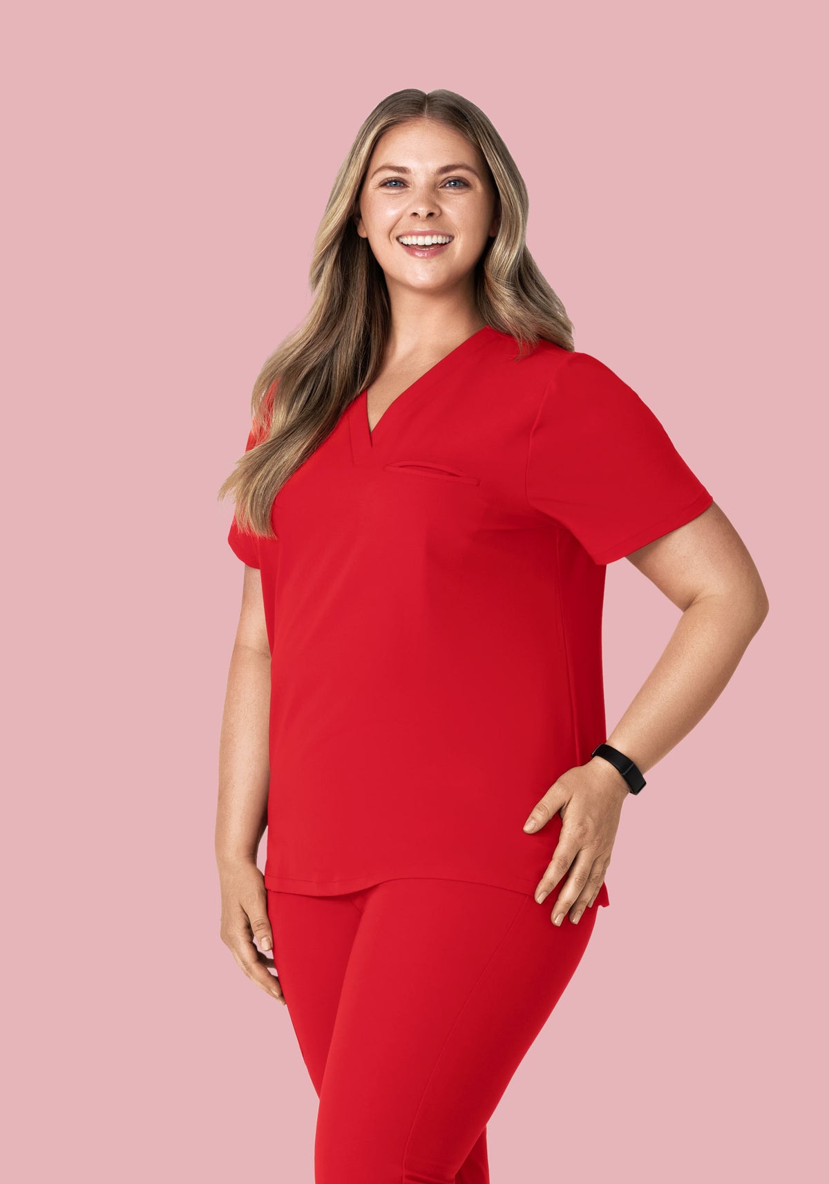 One Pocket Top Poppy Red