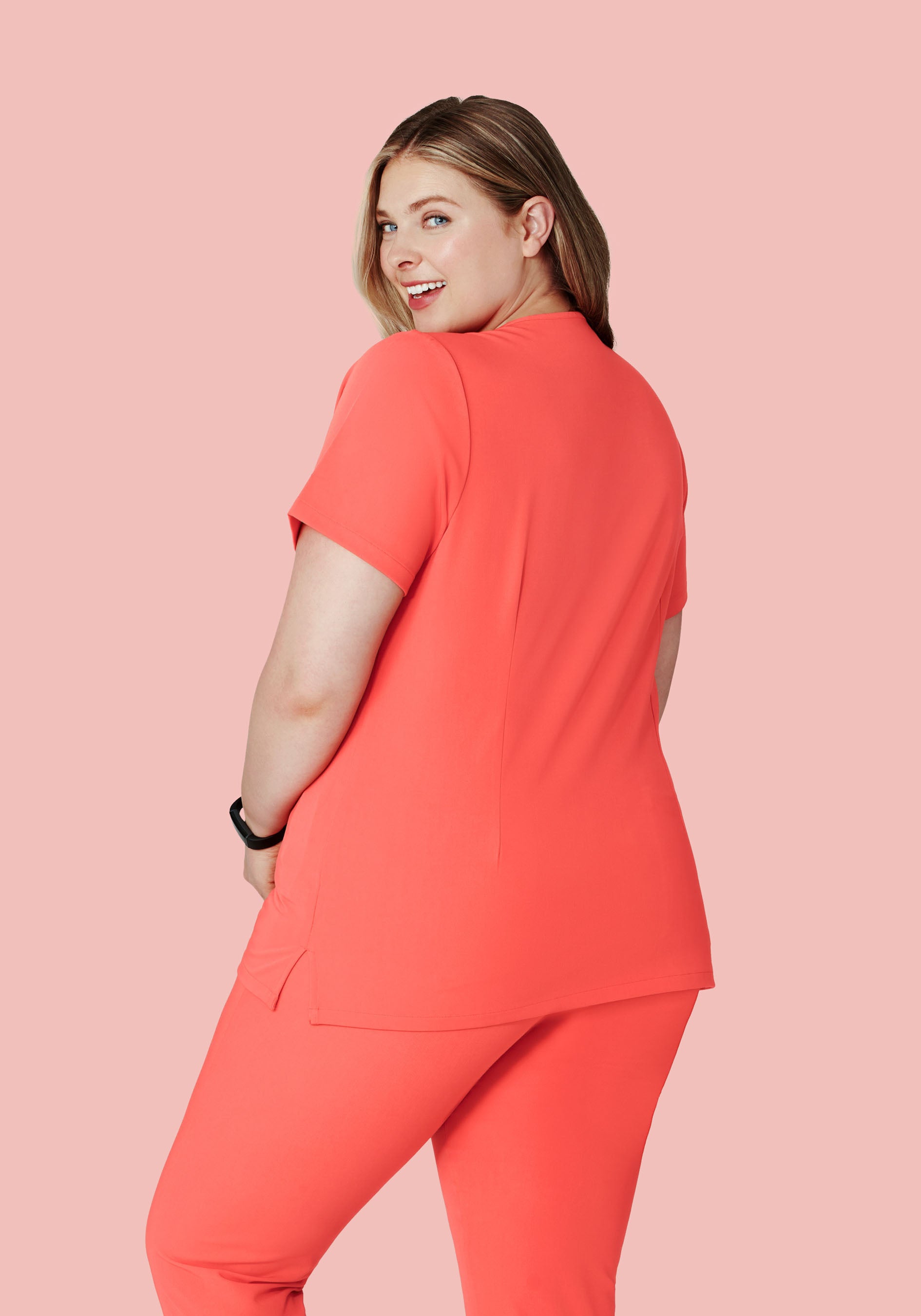 One Pocket Top Sunkissed Coral