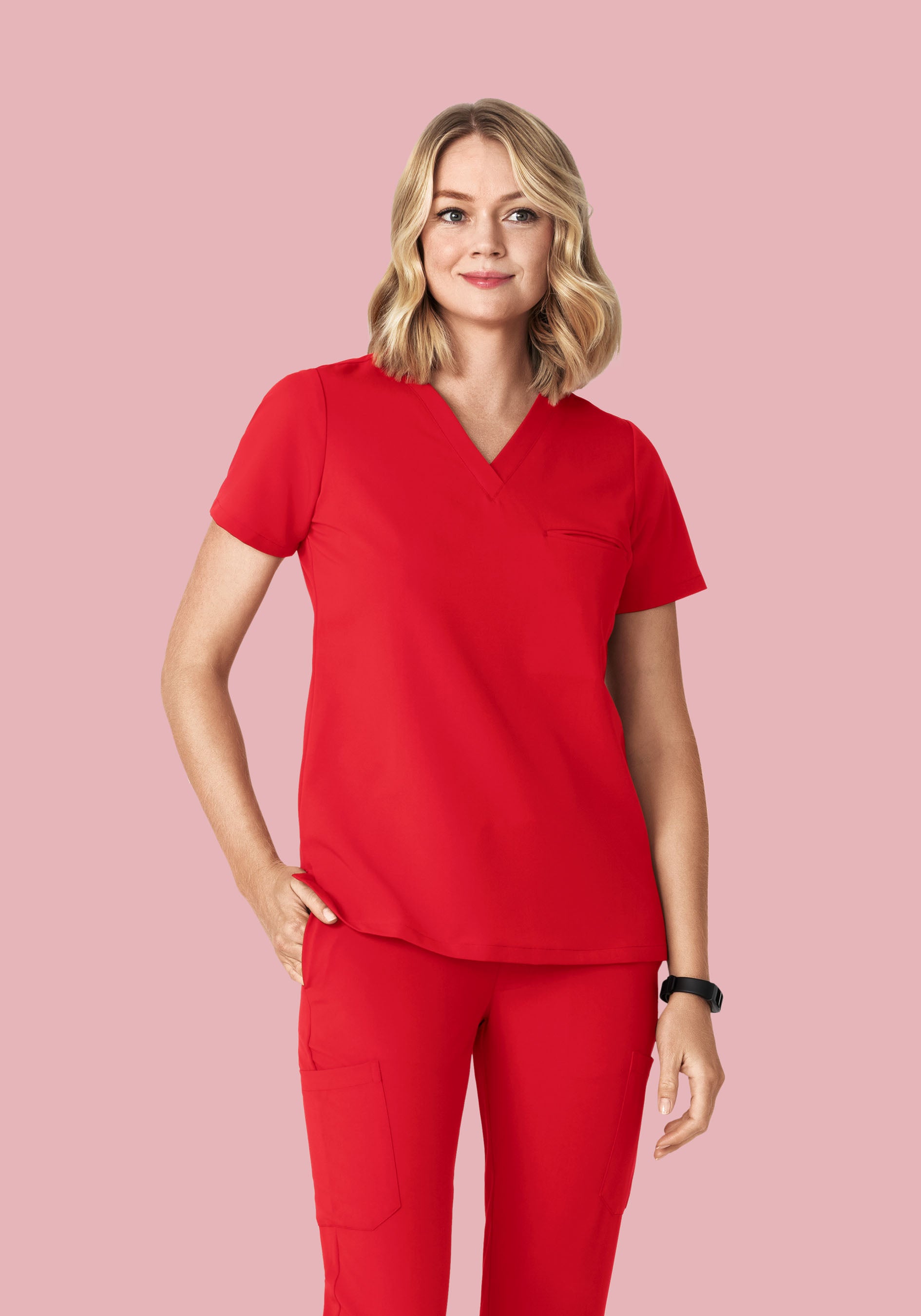 One Pocket Top Poppy Red
