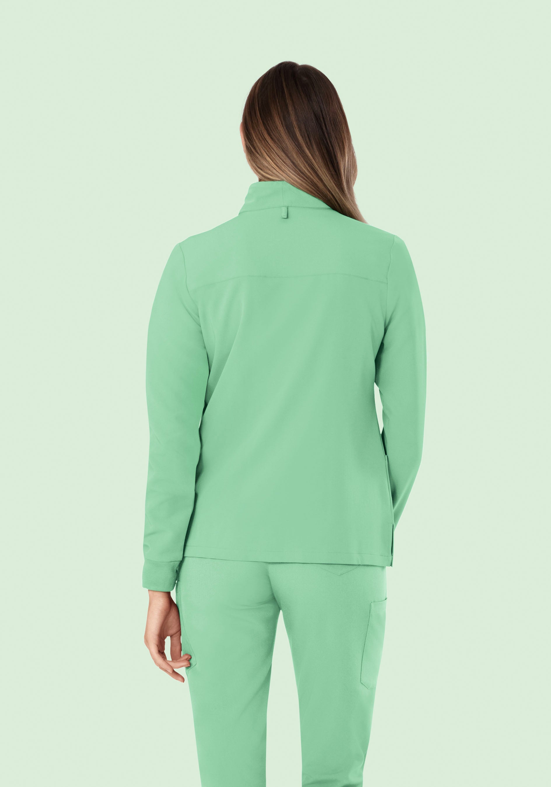 Women's Modern Scrub Jacket Mint