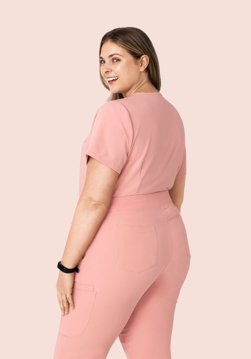 One Pocket Top Dusty Pink