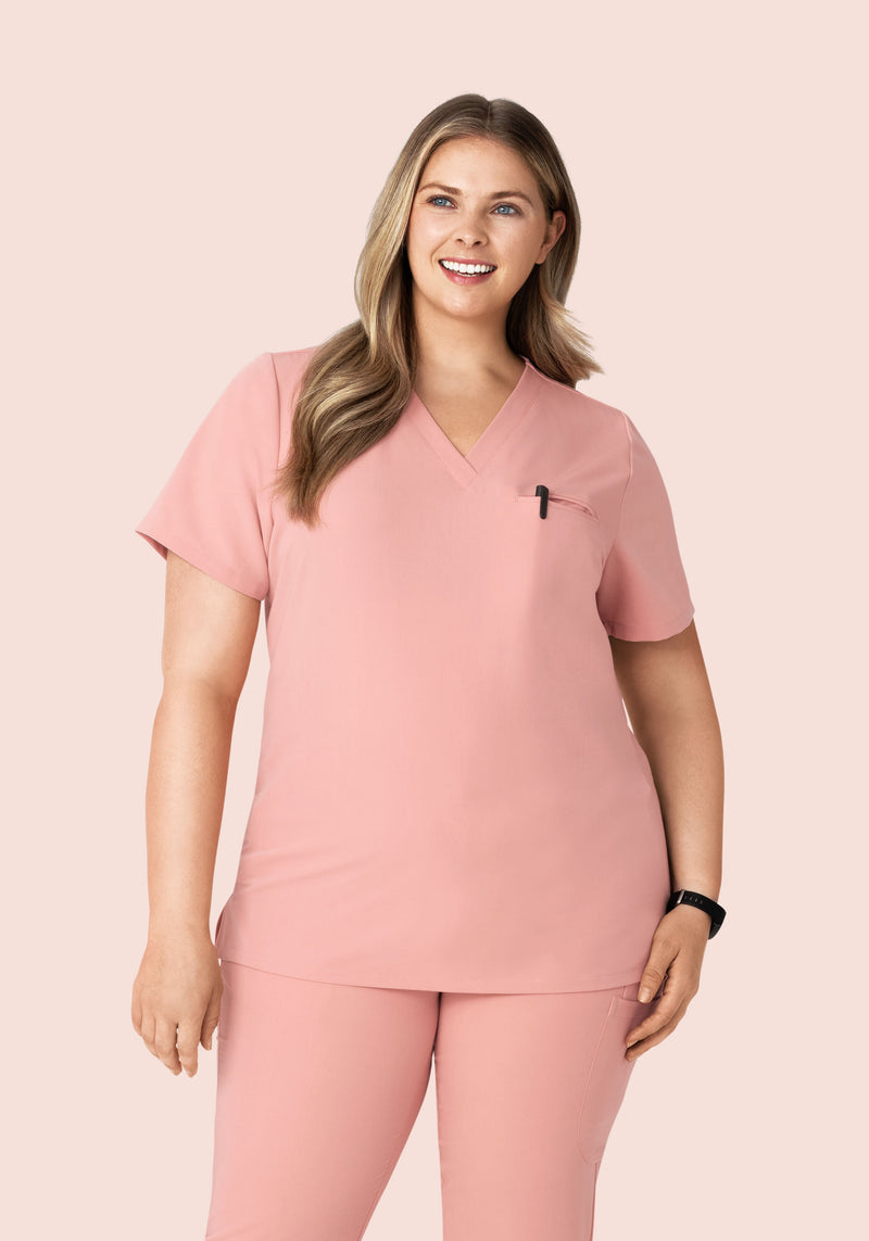 One Pocket Top Dusty Pink
