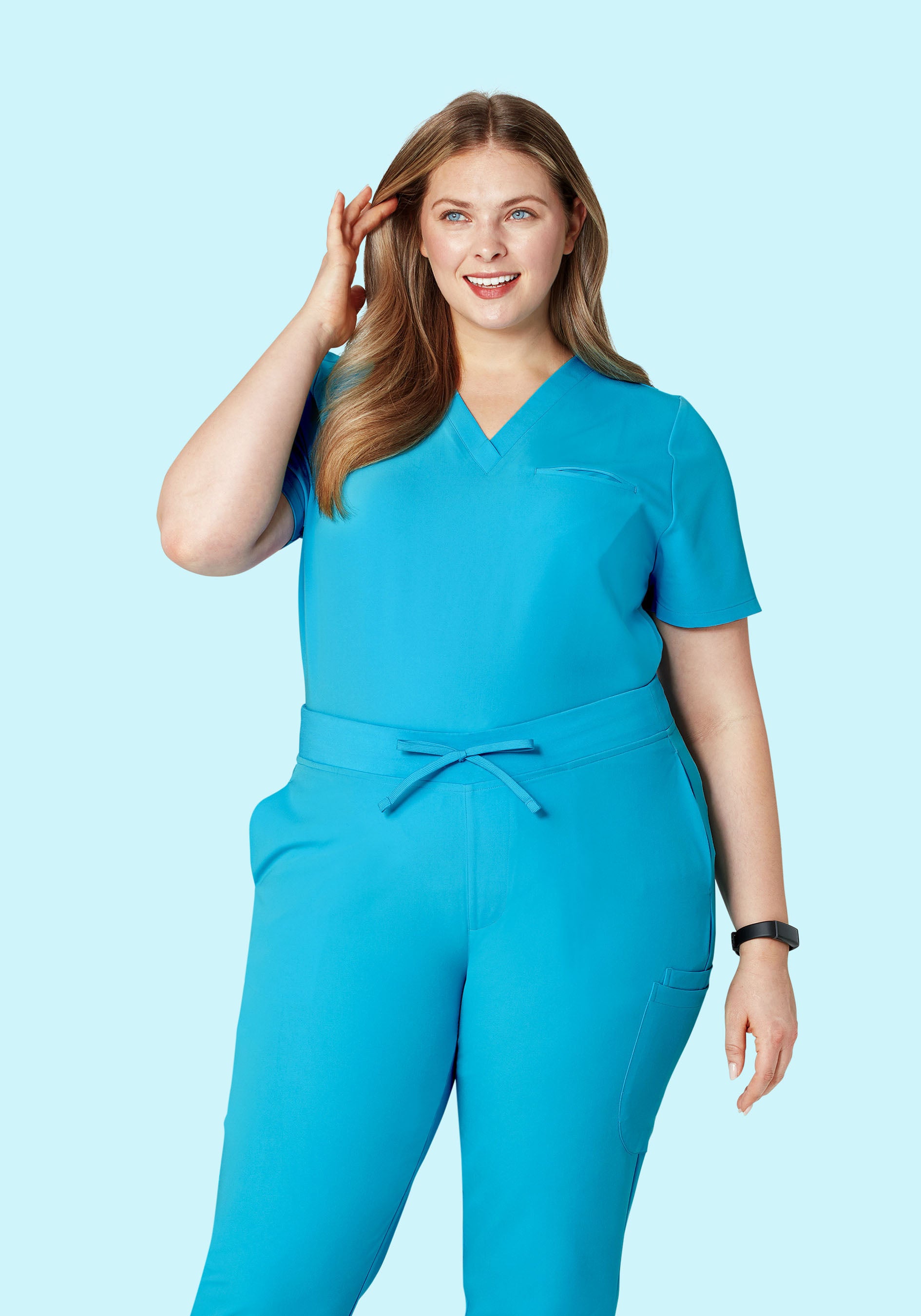 One Pocket Top Pacific Blue