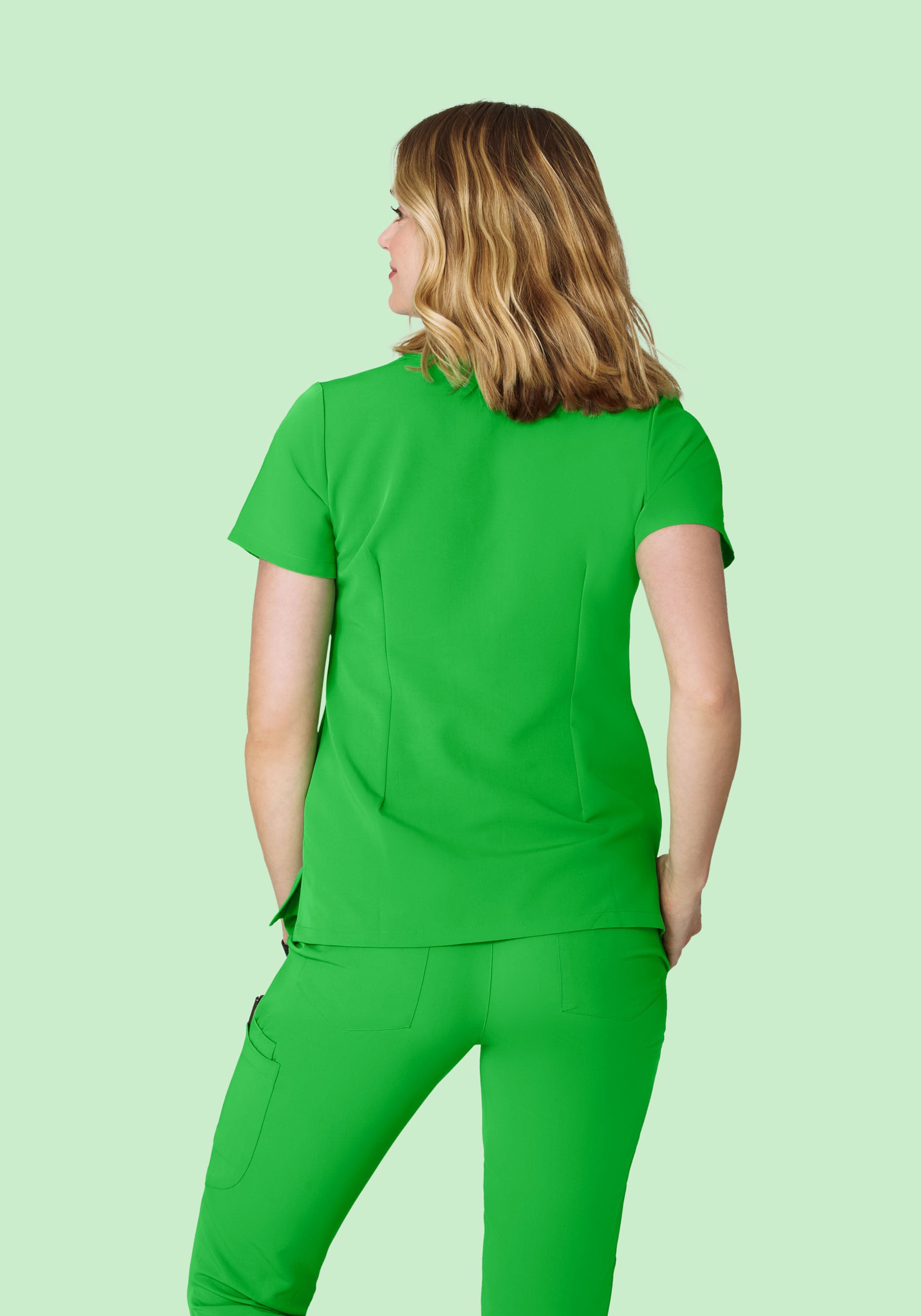 One Pocket Top Kelly Green