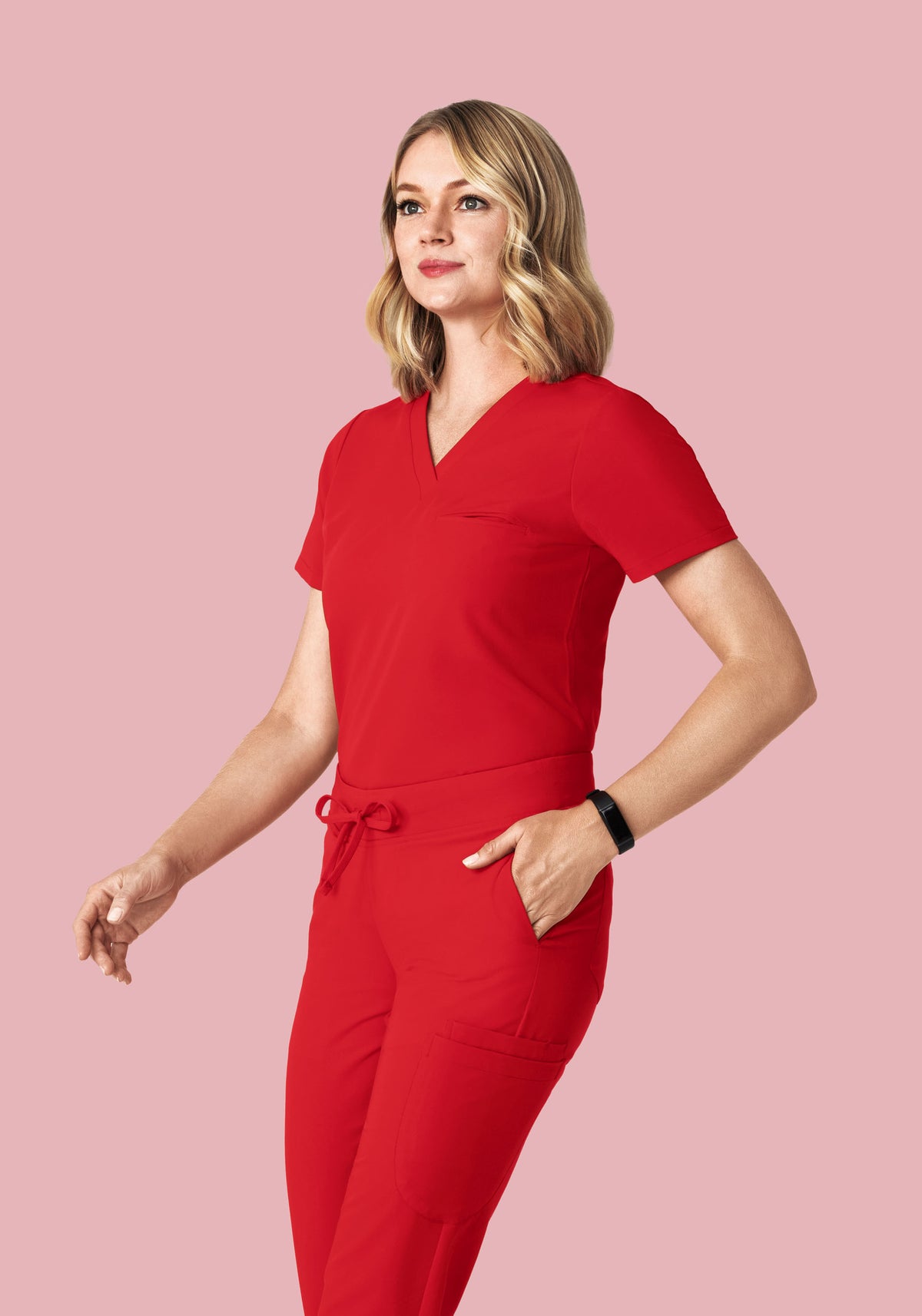 One Pocket Top Poppy Red