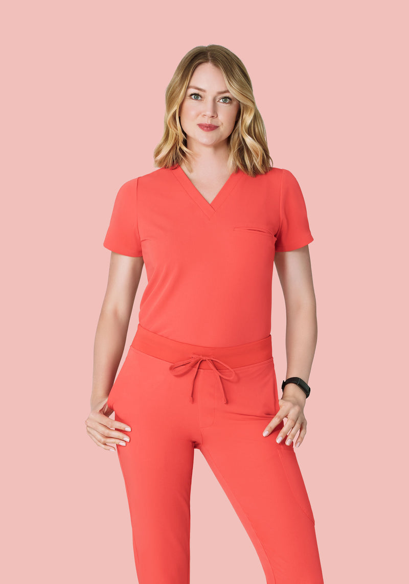 One Pocket Top Sunkissed Coral