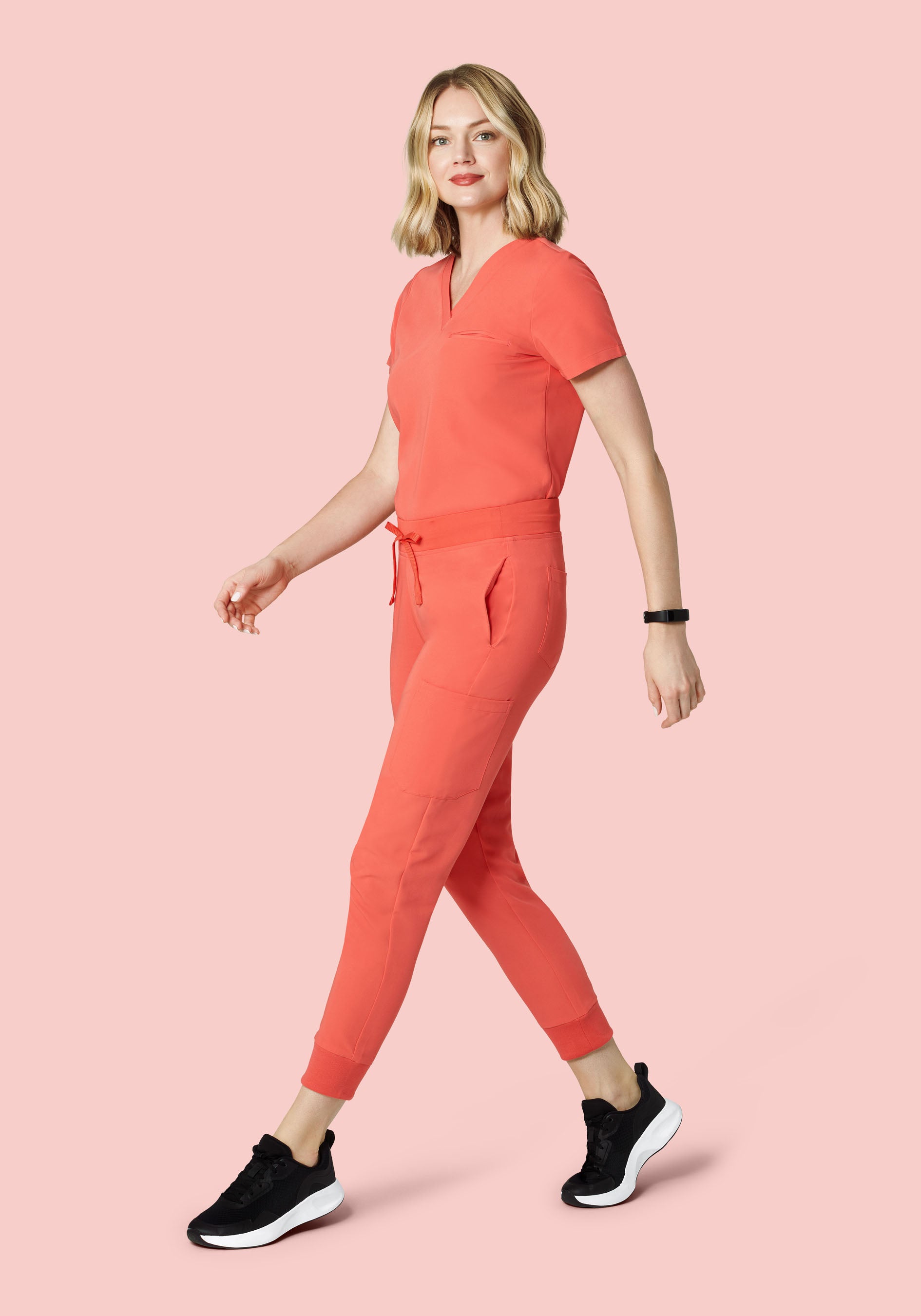 One Pocket Top Coral