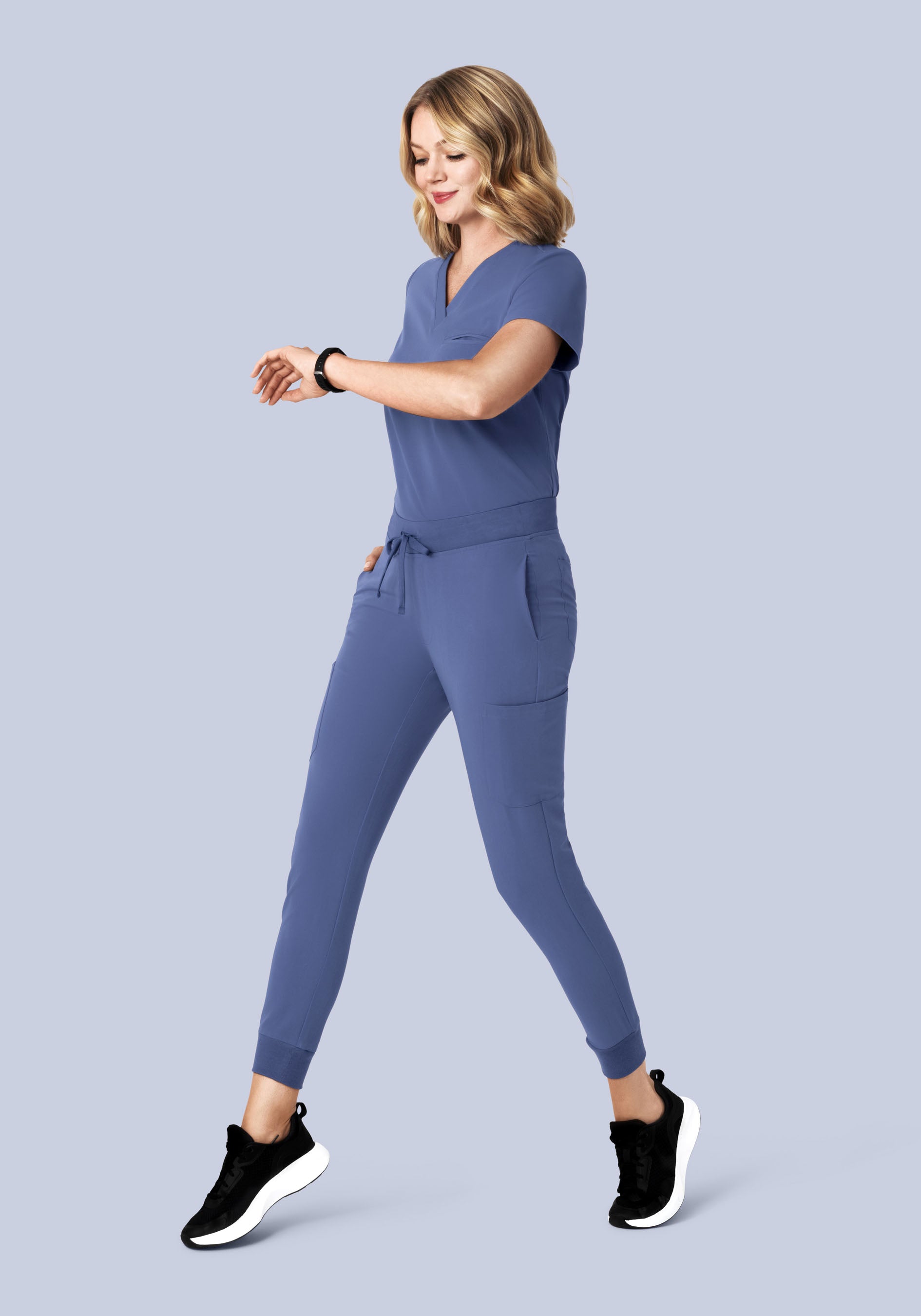 One Pocket Top Deep Periwinkle