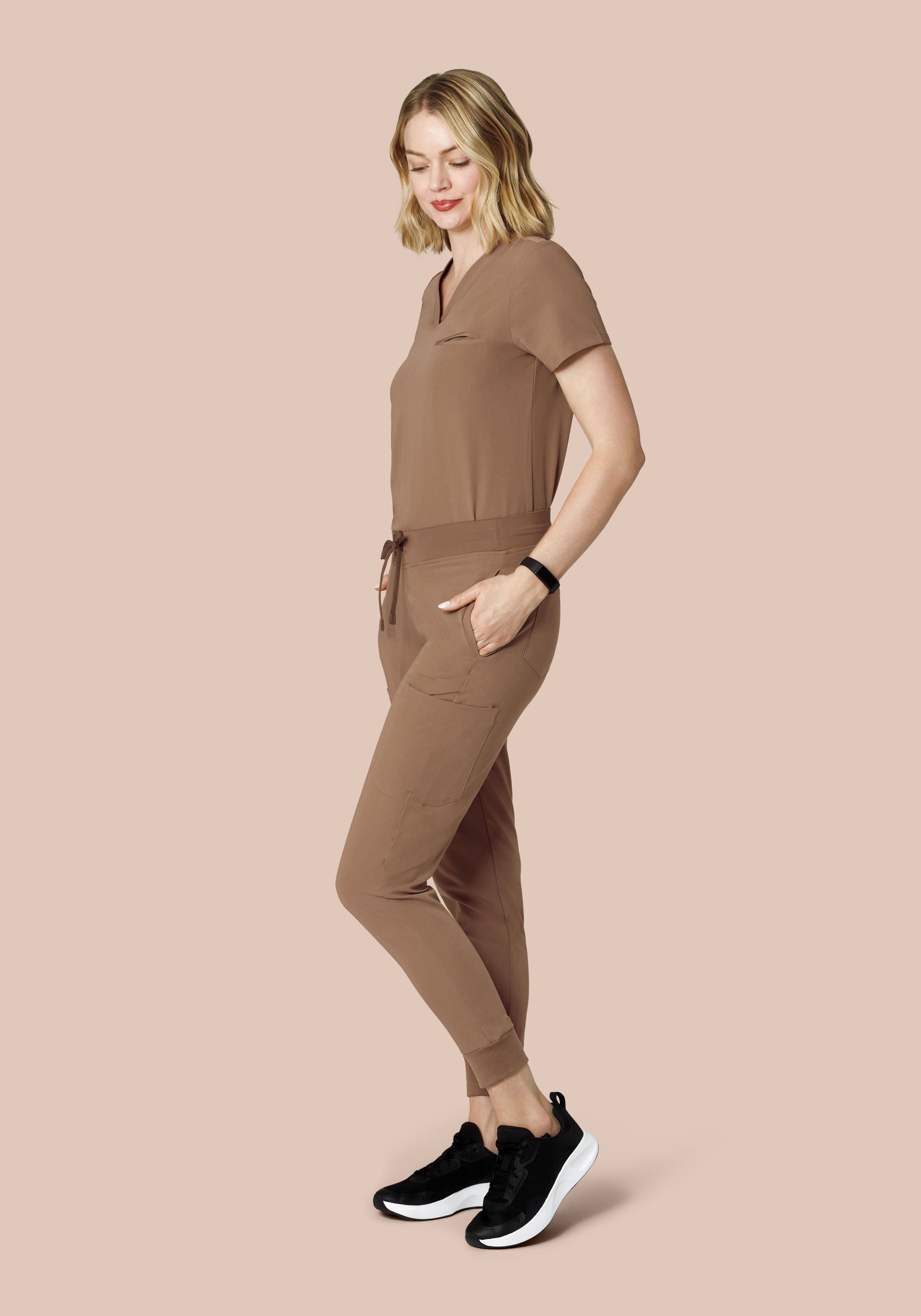 9 Pocket Joggers Mocha