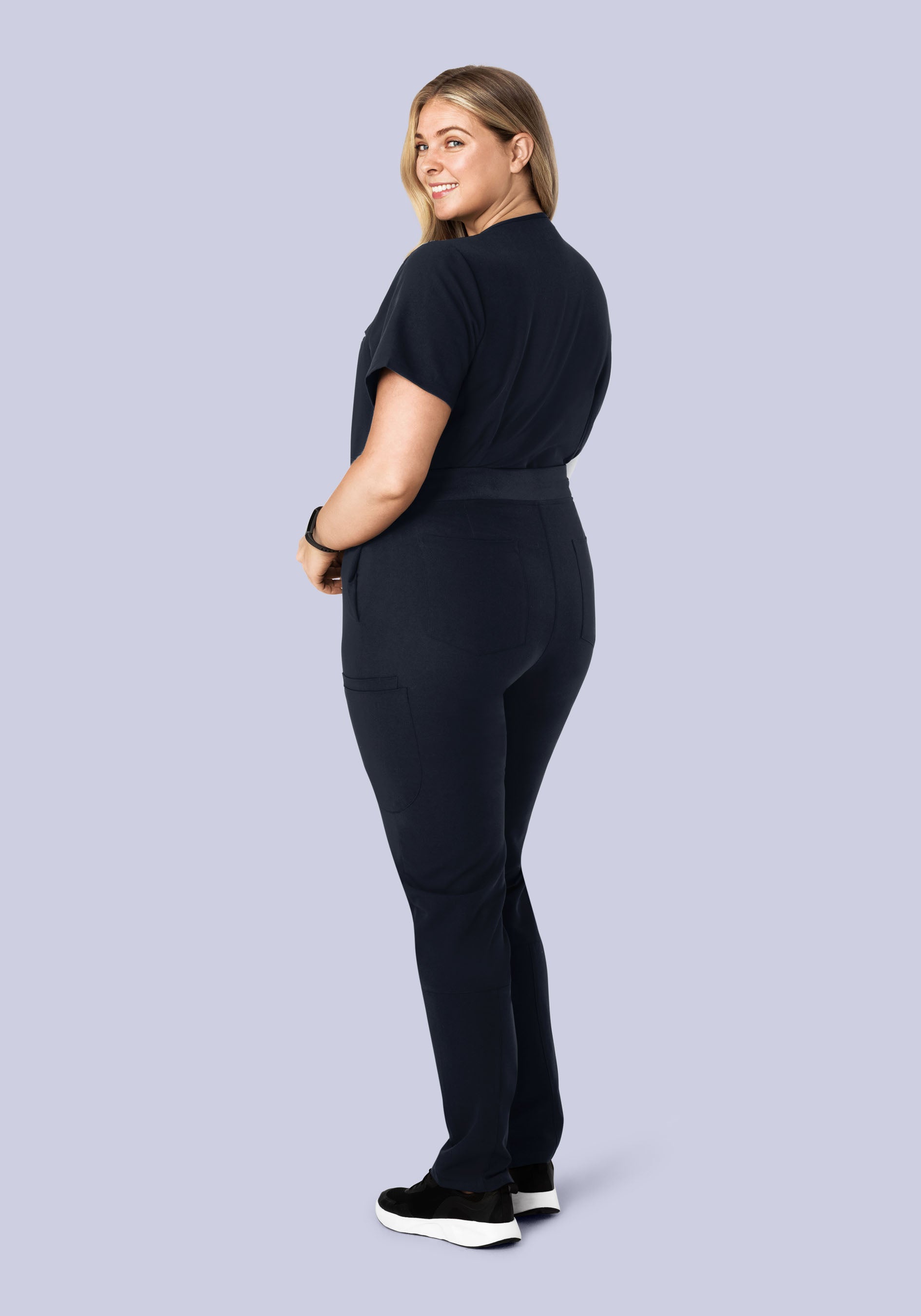 6 Pocket Slim Pants Midnight Navy