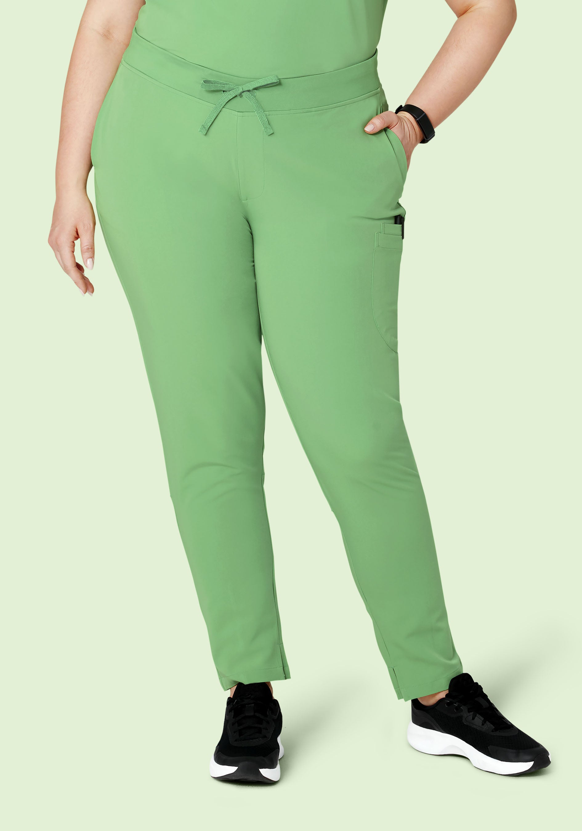 6 Pocket Slim Pants Aloe