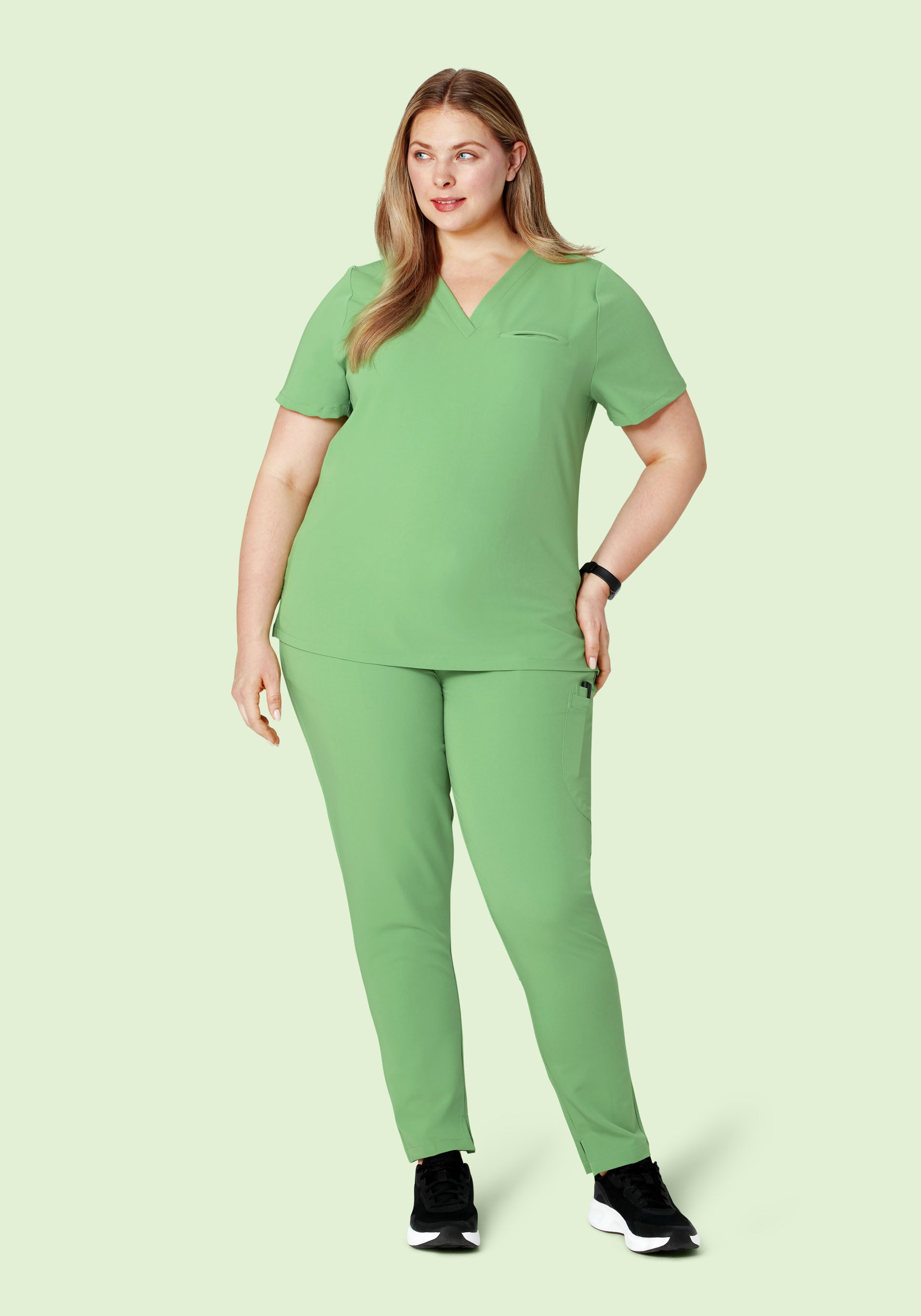 6 Pocket Slim Pants Aloe