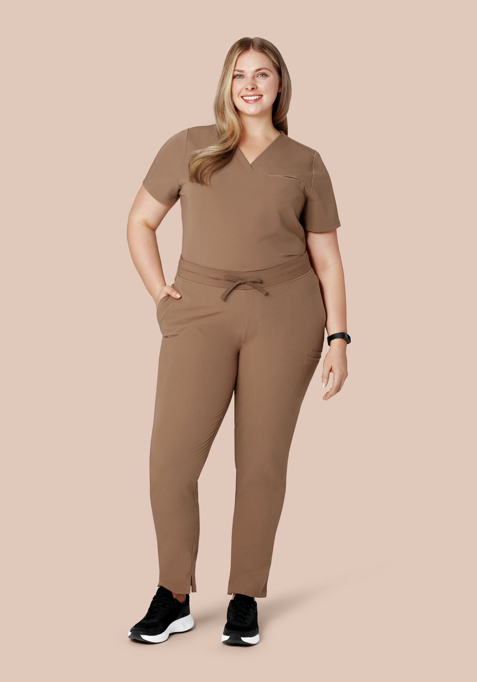 6 Pocket Slim Pants Mocha