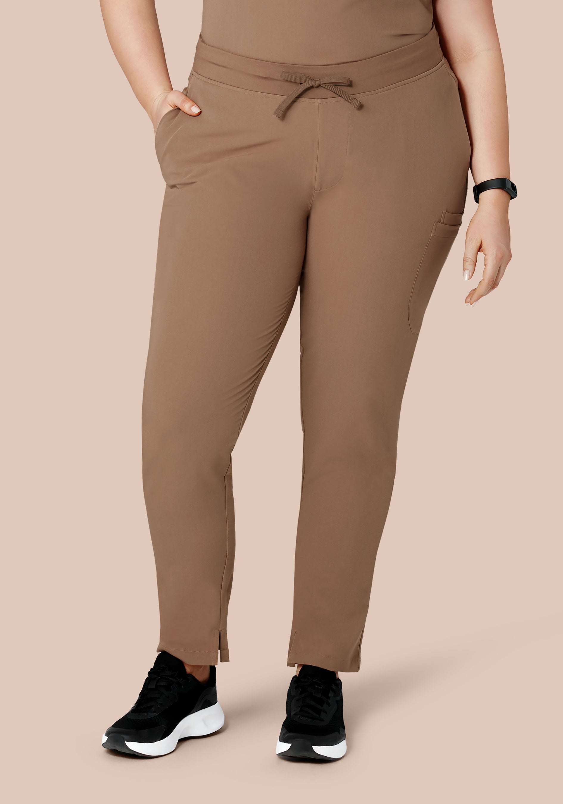 6 Pocket Slim Pants Mocha