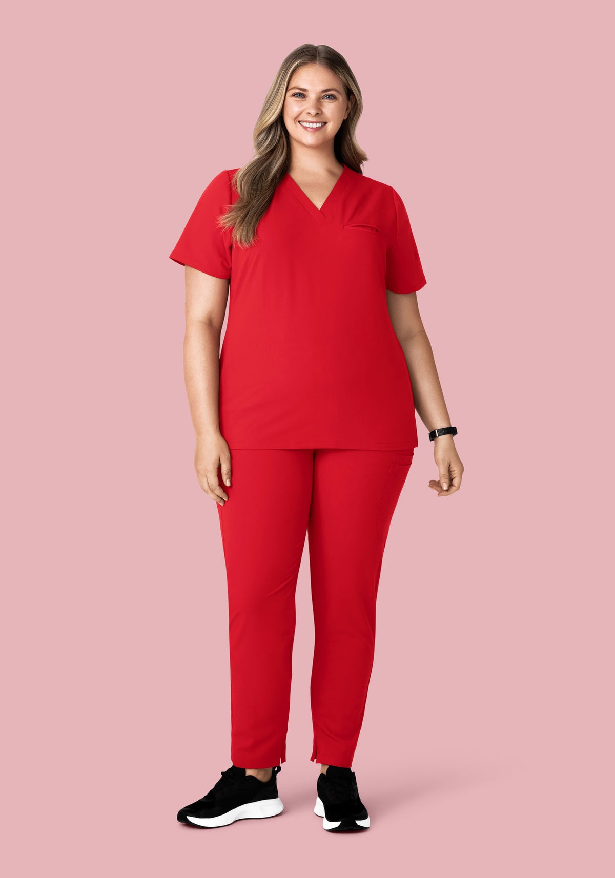 6 Pocket Slim Pants Poppy Red