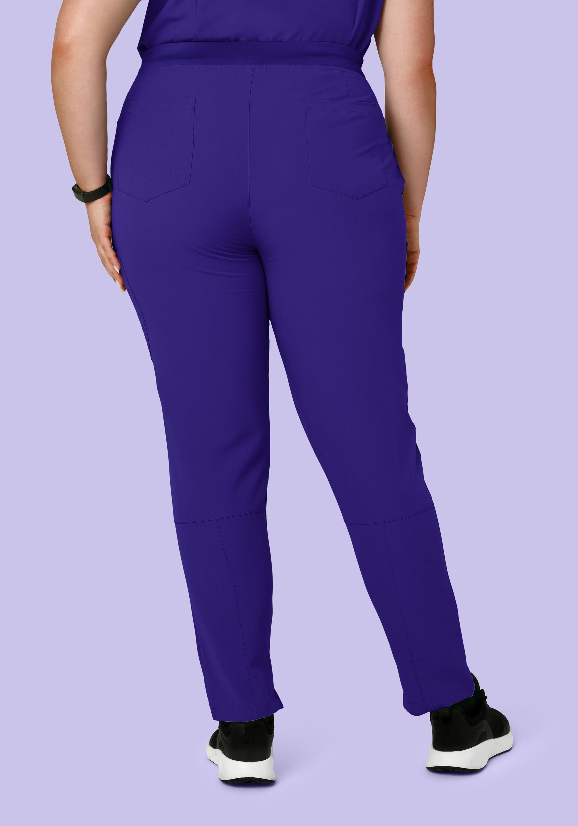 6 Pocket Slim Pants True Grape