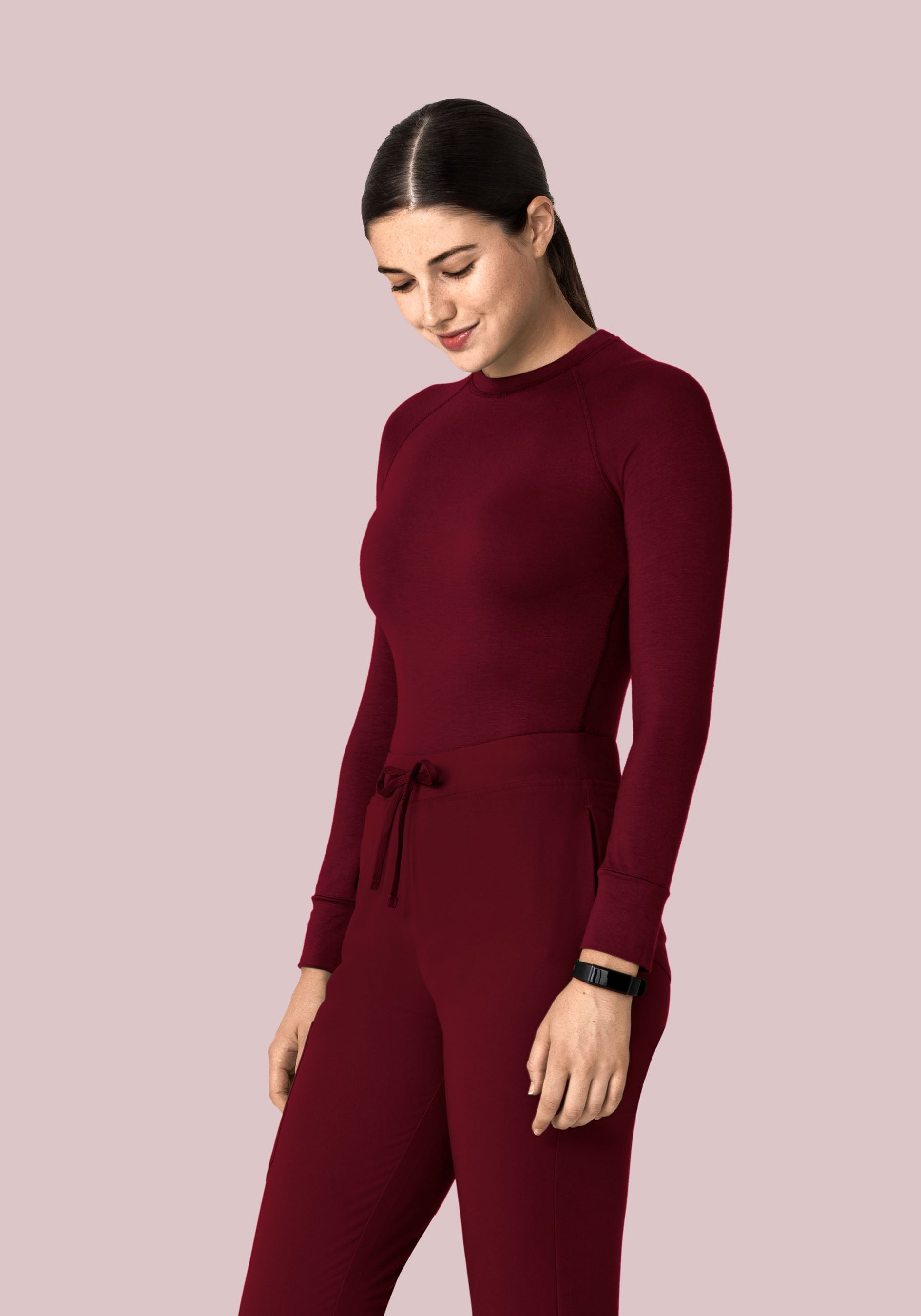 Women's Underscrubs Wine