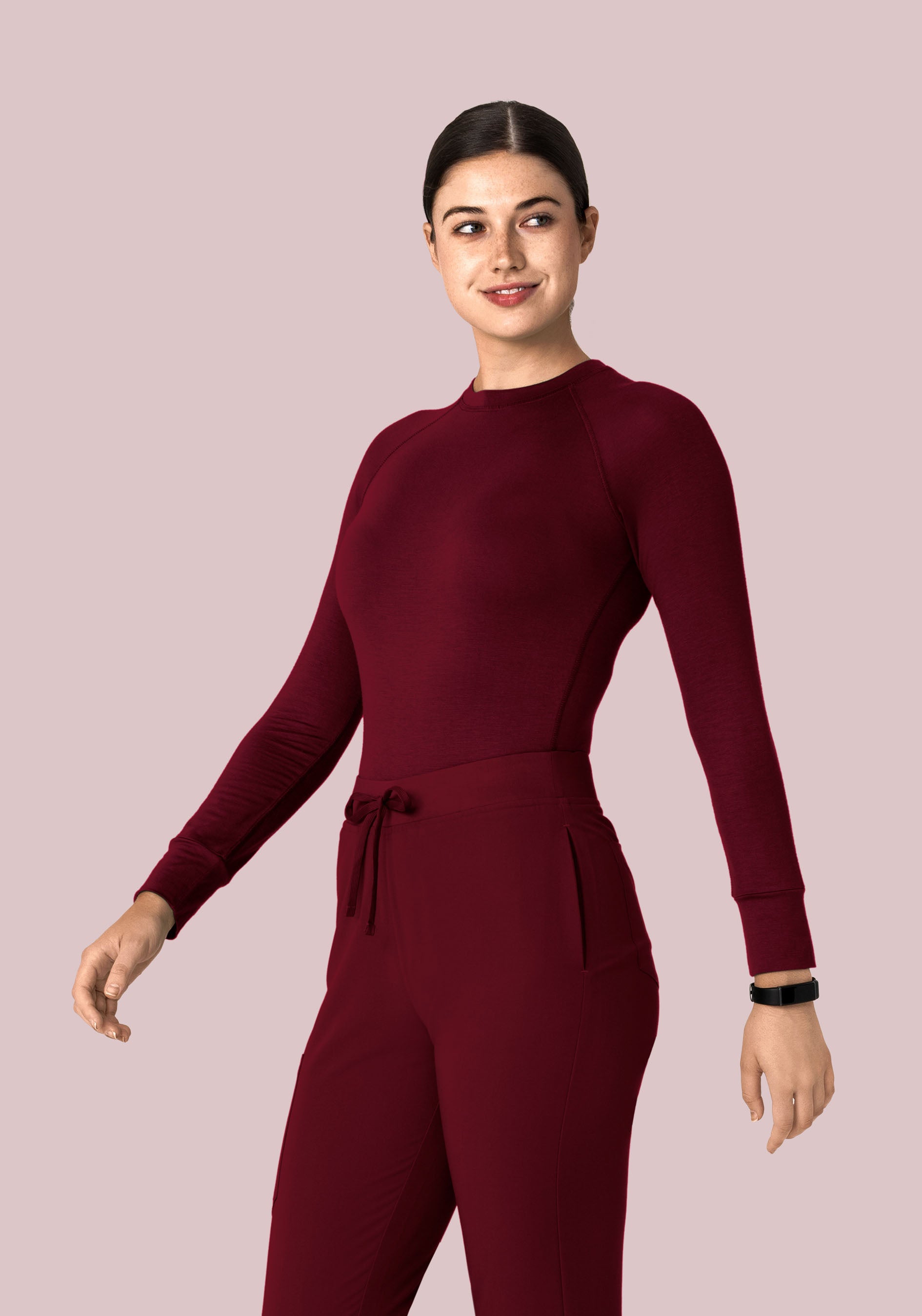 Women's Underscrubs Wine