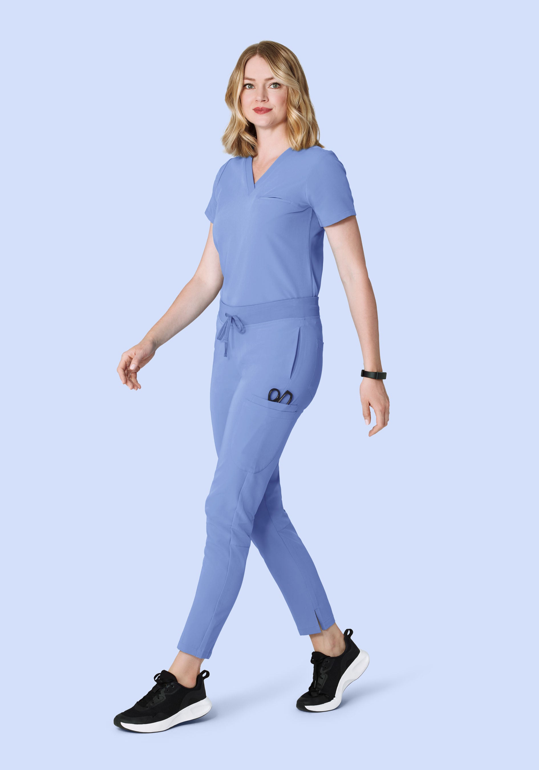 One Pocket Top Coastline Blue